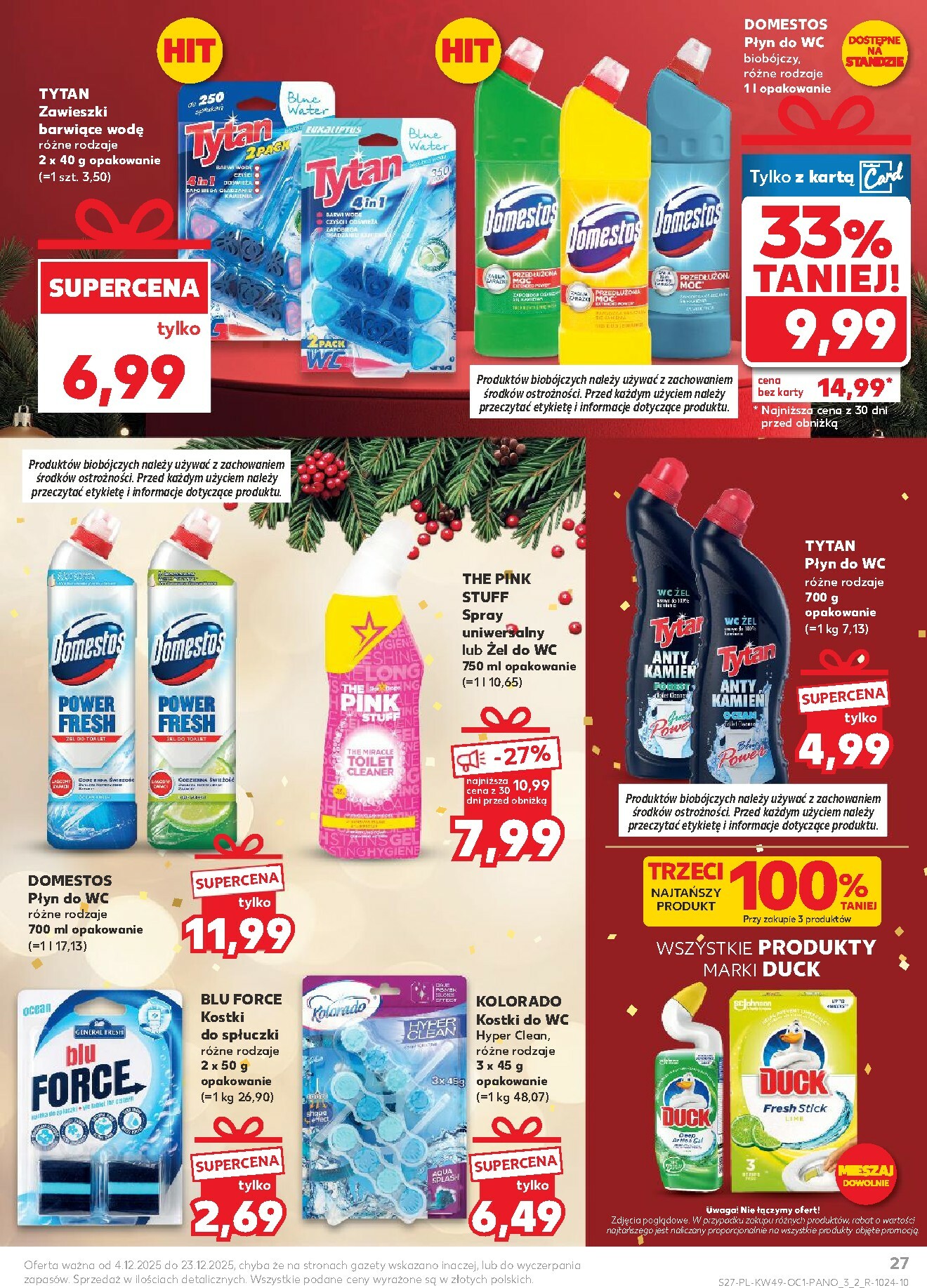 kaufland - Gazetka Kaufland - Drogerka - ważna od 04.12. do 23.12. - page: 27