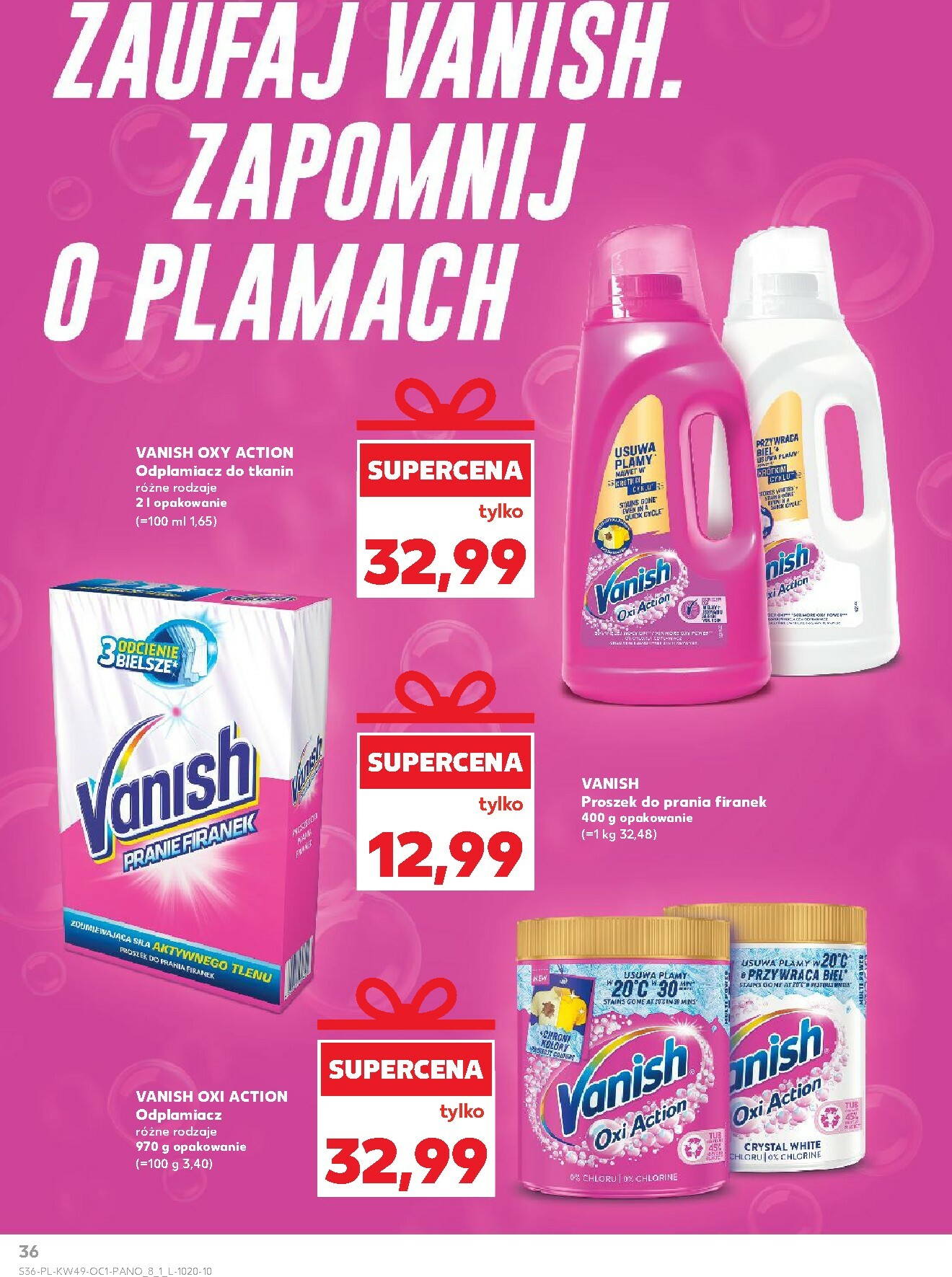 kaufland - Gazetka Kaufland - Drogerka - ważna od 04.12. do 23.12. - page: 36