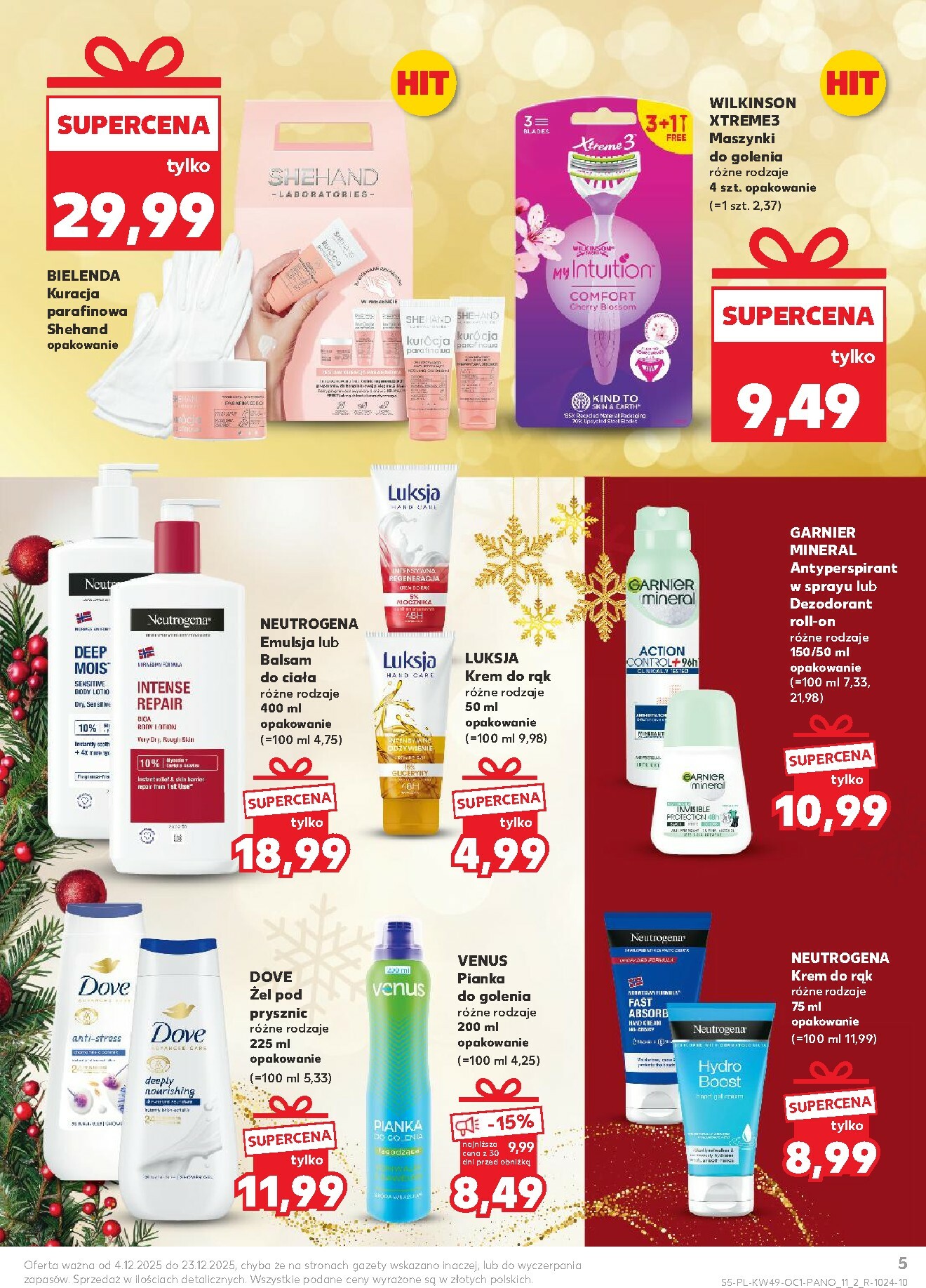 kaufland - Gazetka Kaufland - Drogerka - ważna od 04.12. do 23.12. - page: 5
