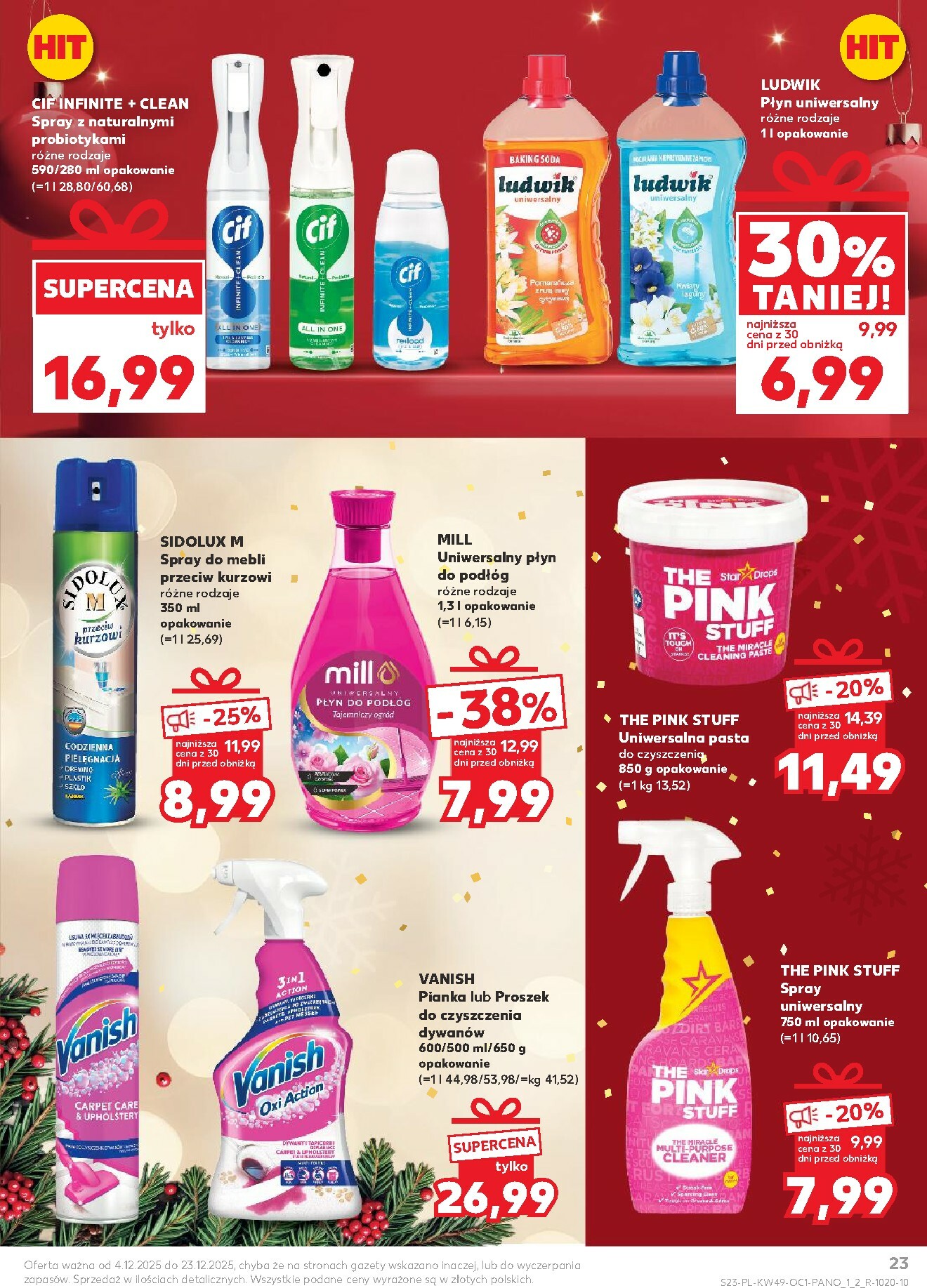kaufland - Gazetka Kaufland - Drogerka - ważna od 04.12. do 23.12. - page: 23