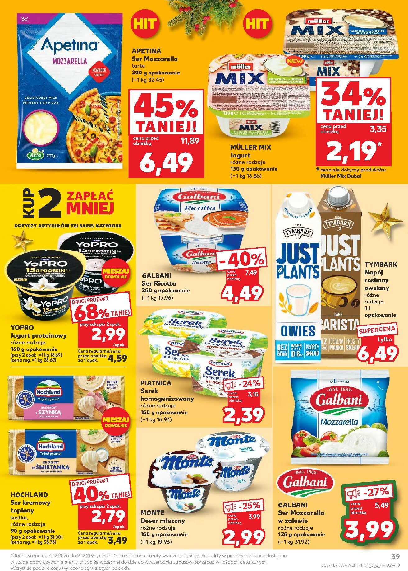 kaufland - Gazetka Kaufland - ważna od 04.12. do 09.12. - page: 39