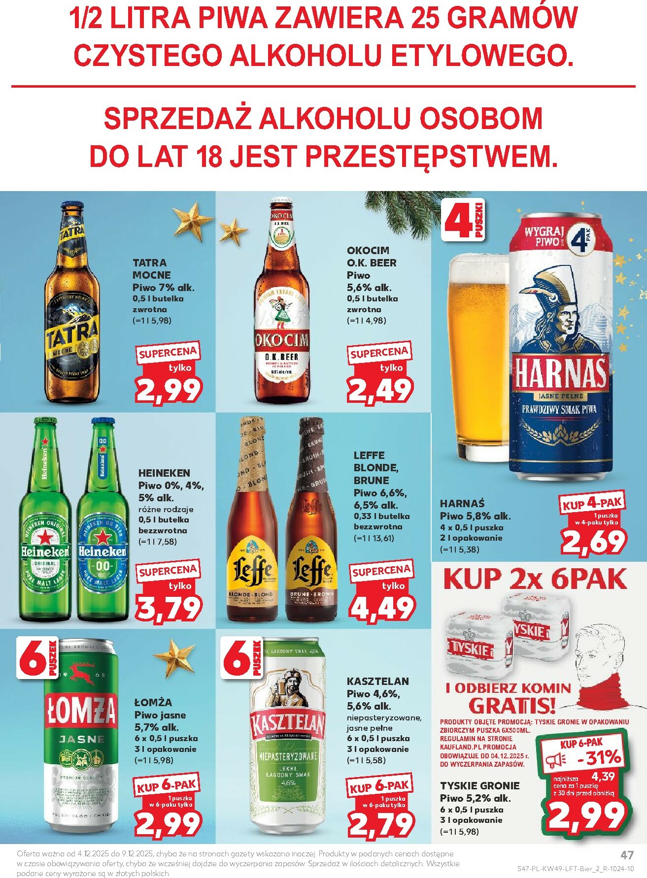 kaufland - Gazetka Kaufland - ważna od 04.12. do 09.12. - page: 47