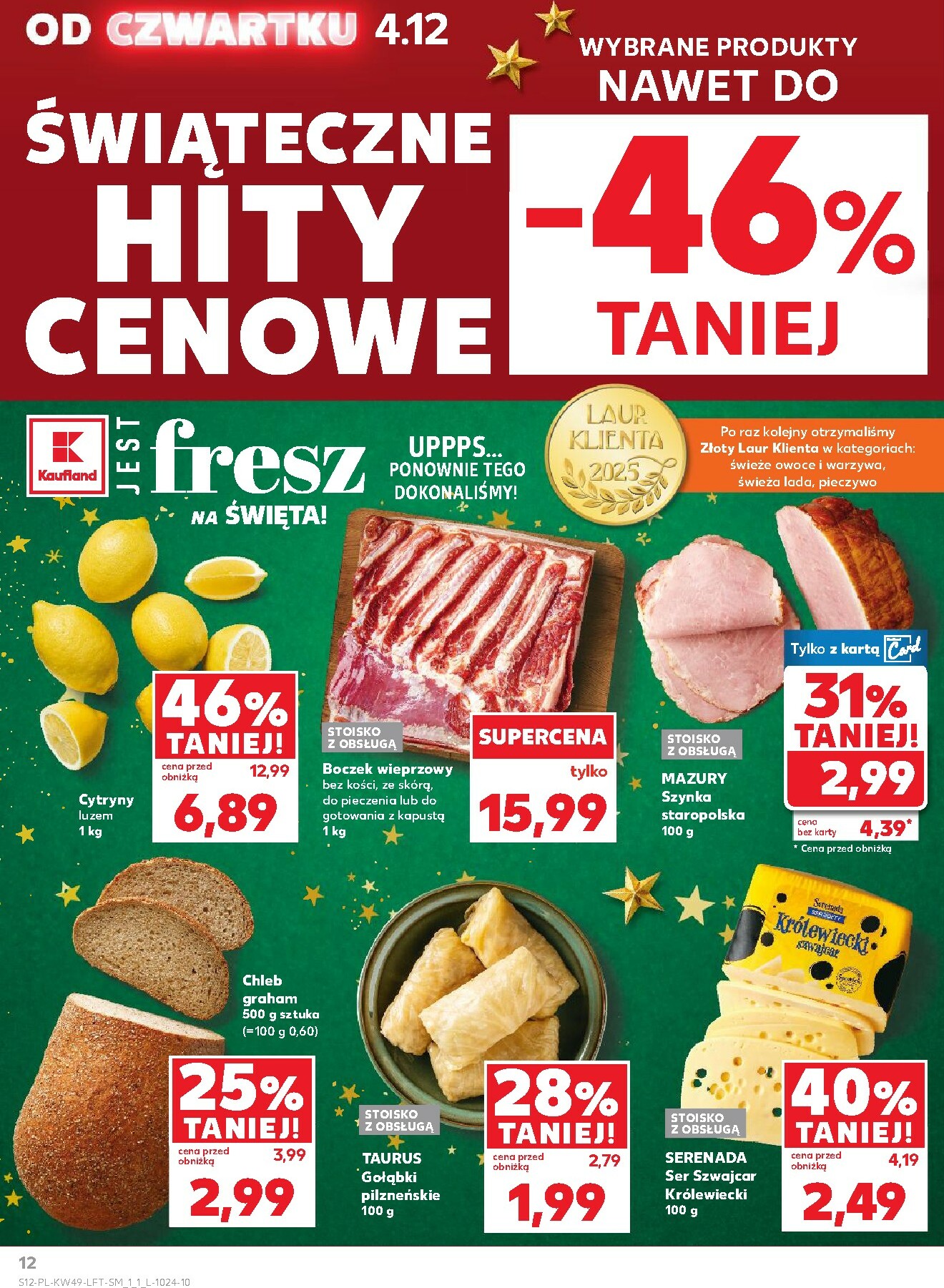 kaufland - Gazetka Kaufland - ważna od 04.12. do 09.12. - page: 12