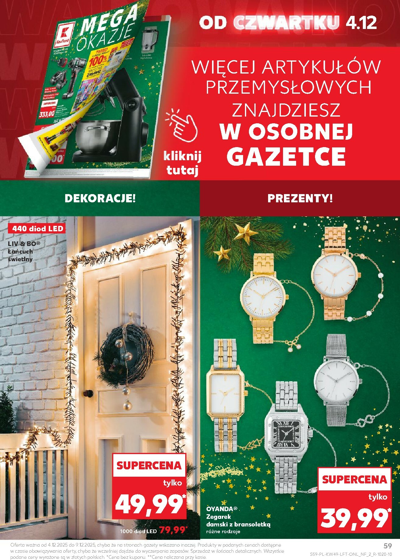 kaufland - Gazetka Kaufland - ważna od 04.12. do 09.12. - page: 59