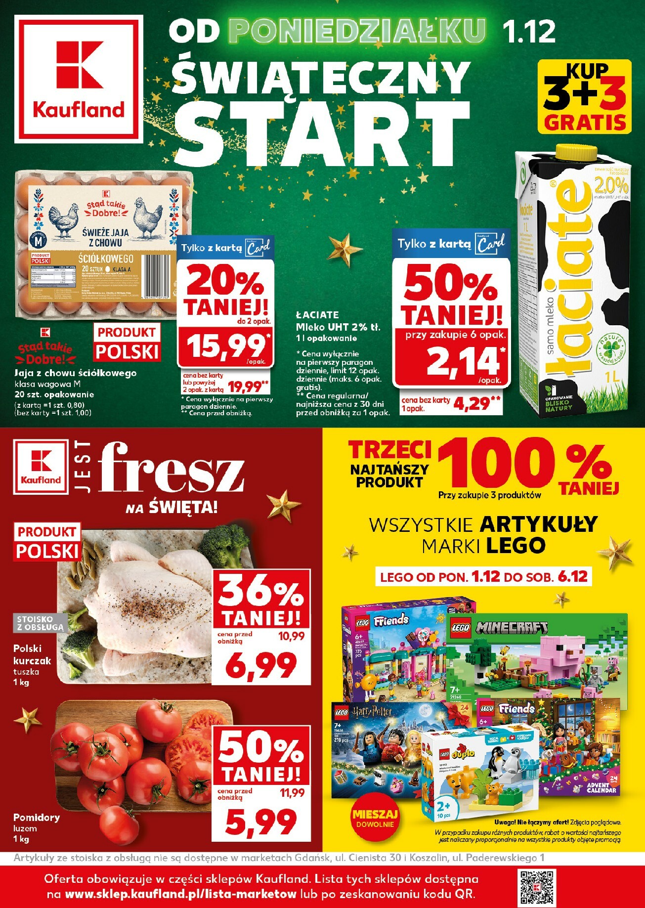 kaufland - Gazetka Kaufland - Mocny Start - ważna od 01.12. do 03.12.
