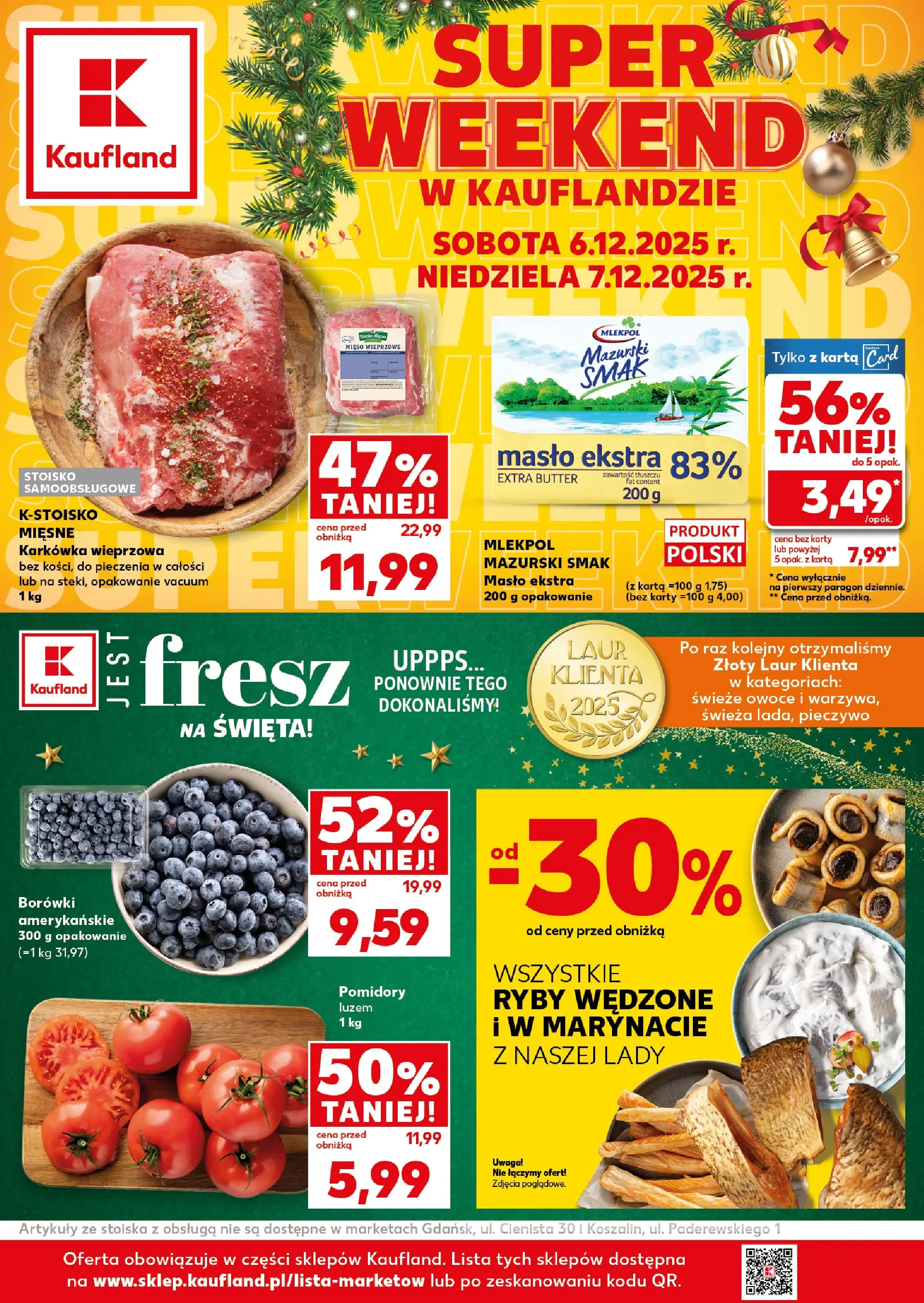 kaufland - Gazetka Kaufland - Super Weekend - ważna od 06.12. do 07.12.