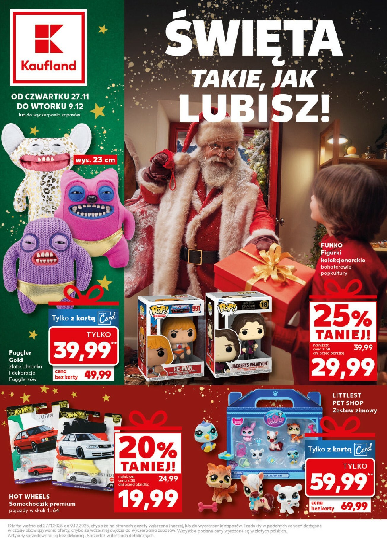 kaufland - Gazetka Kaufland - Zabawki - ważna od 27.11. do 09.12.