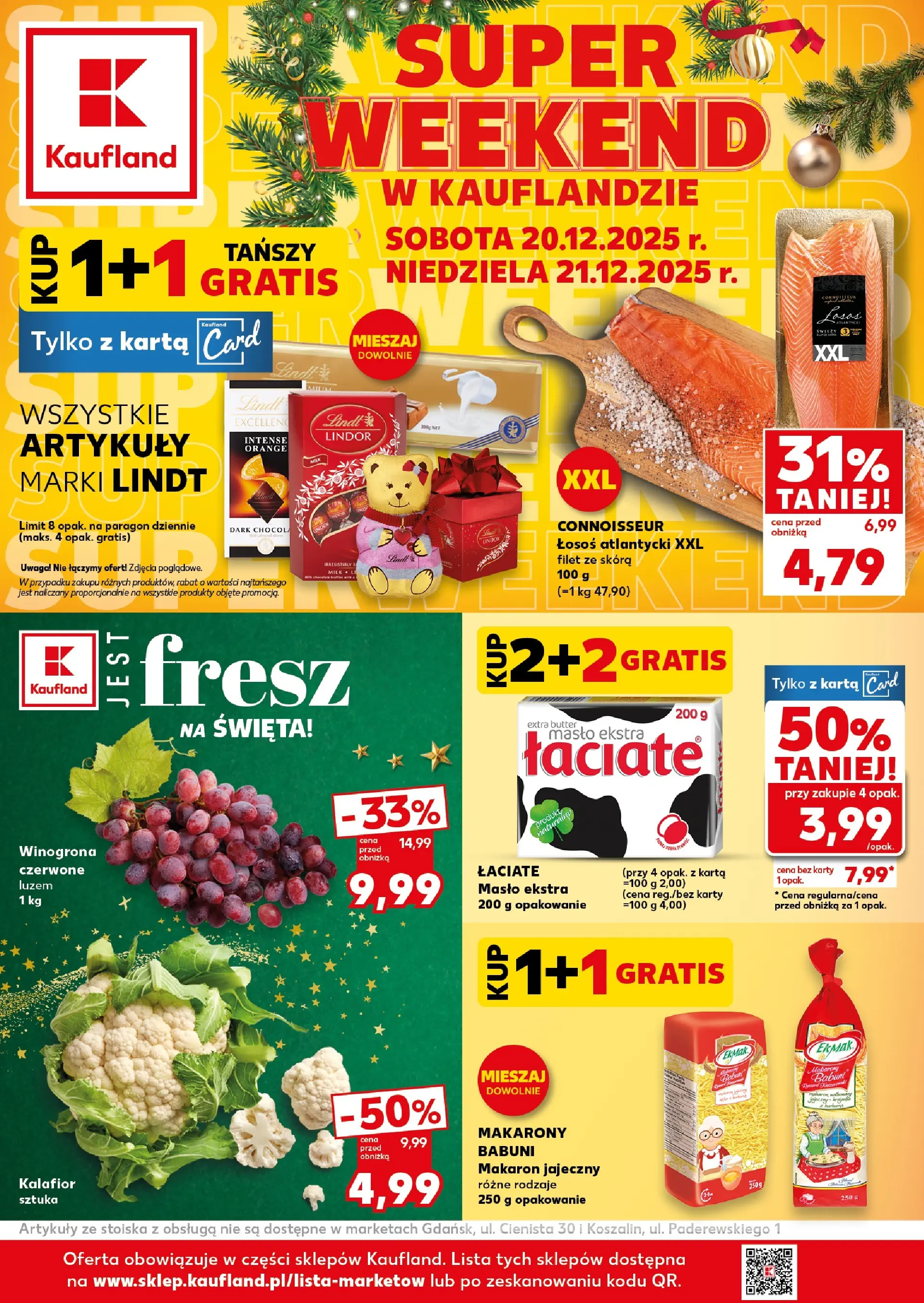 kaufland - Gazetka Kaufland - Super Weekend - ważna od 20.12. do 21.12.