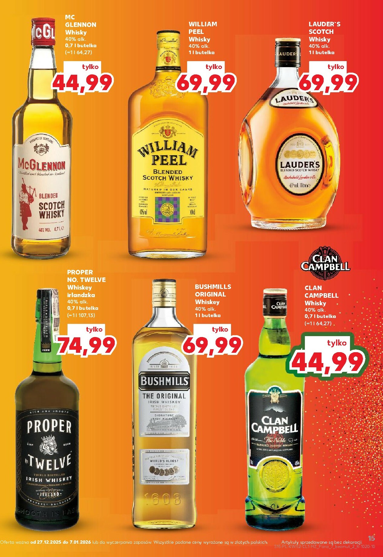 kaufland - Gazetka Kaufland - Barek - ważna od 27.12. do 07.01. - page: 15