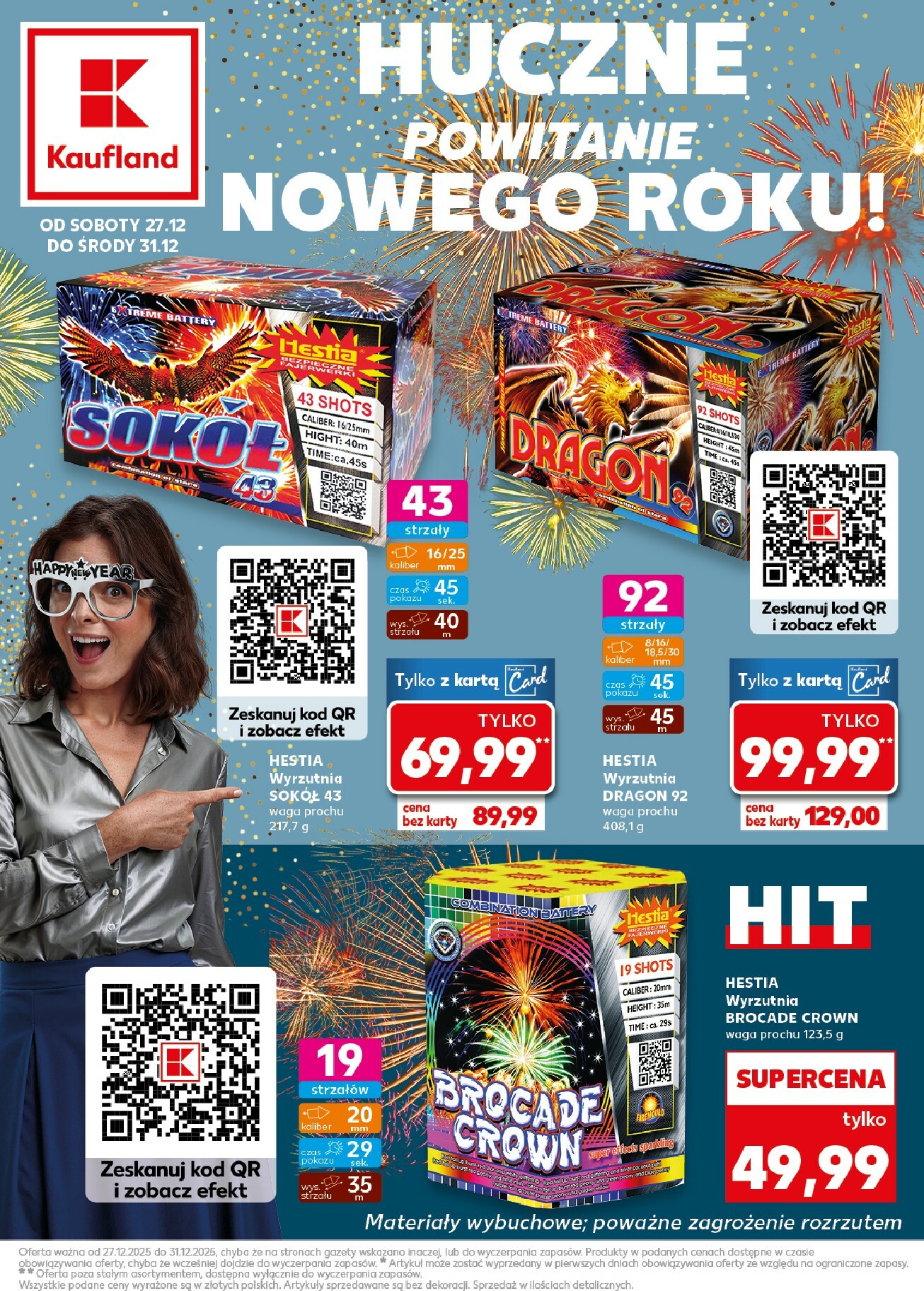 kaufland - Gazetka Kaufland - Huczne powitanie nowego roku - ważna od 27.12. do 31.12.