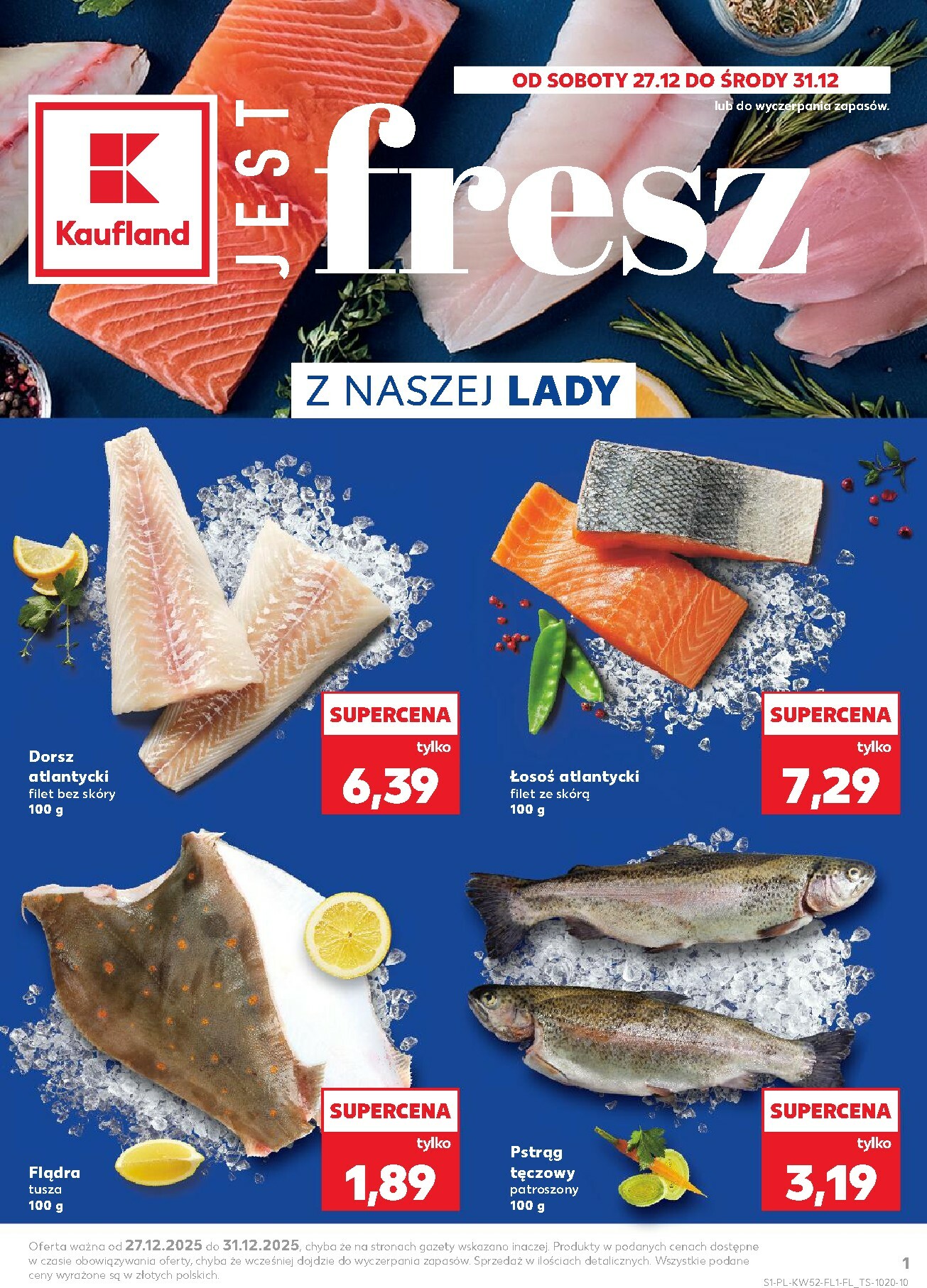 kaufland - Gazetka Kaufland - Fresz - ważna od 27.12. do 31.12.