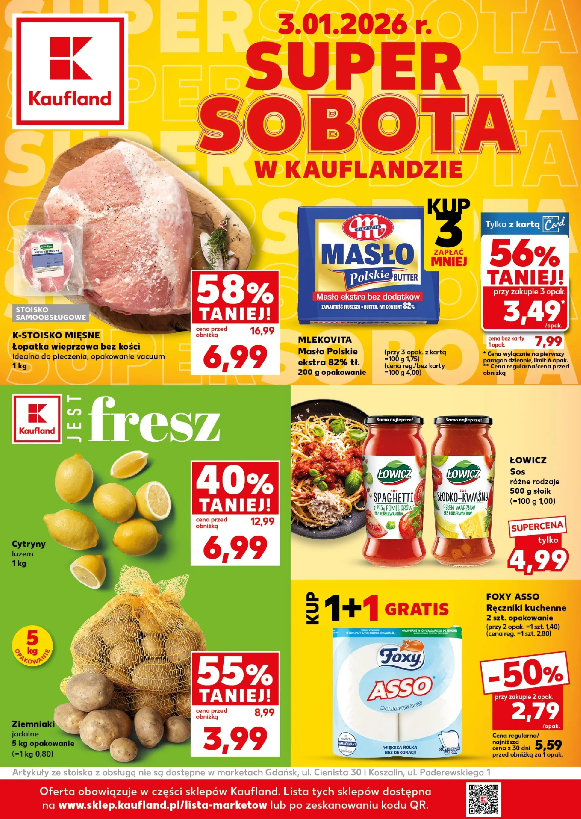 kaufland - Gazetka Kaufland - Super Weekend - ważna od 02.01. do 03.01.