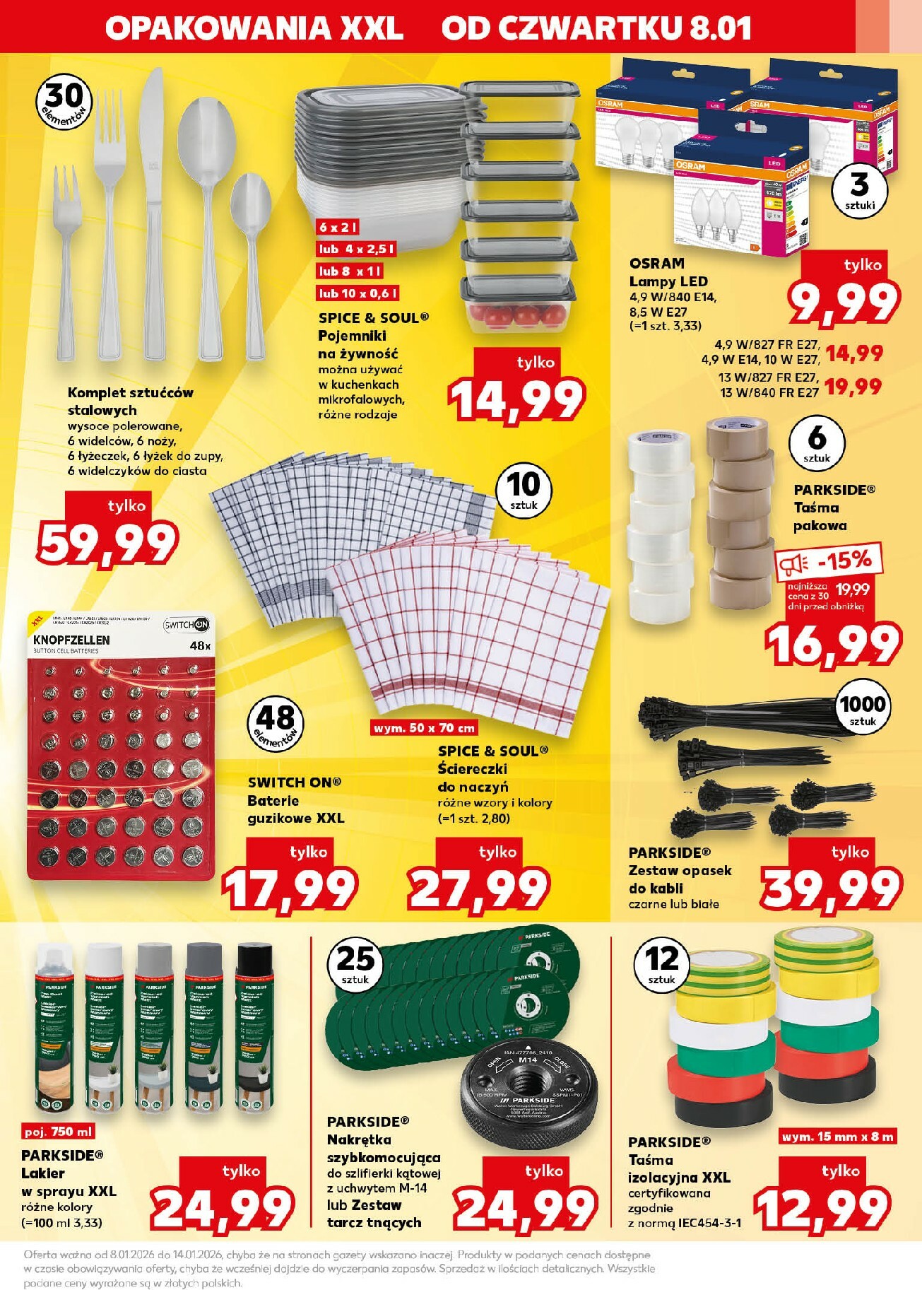 kaufland - Gazetka Kaufland - Mega Okazje - ważna od 08.01. do 14.01. - page: 5