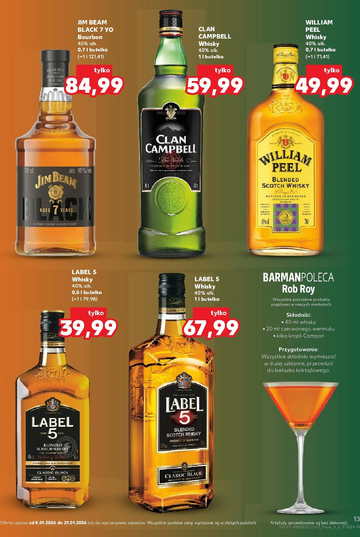 kaufland - Gazetka Kaufland - Barek - ważna od 08.01. do 21.01. - page: 13