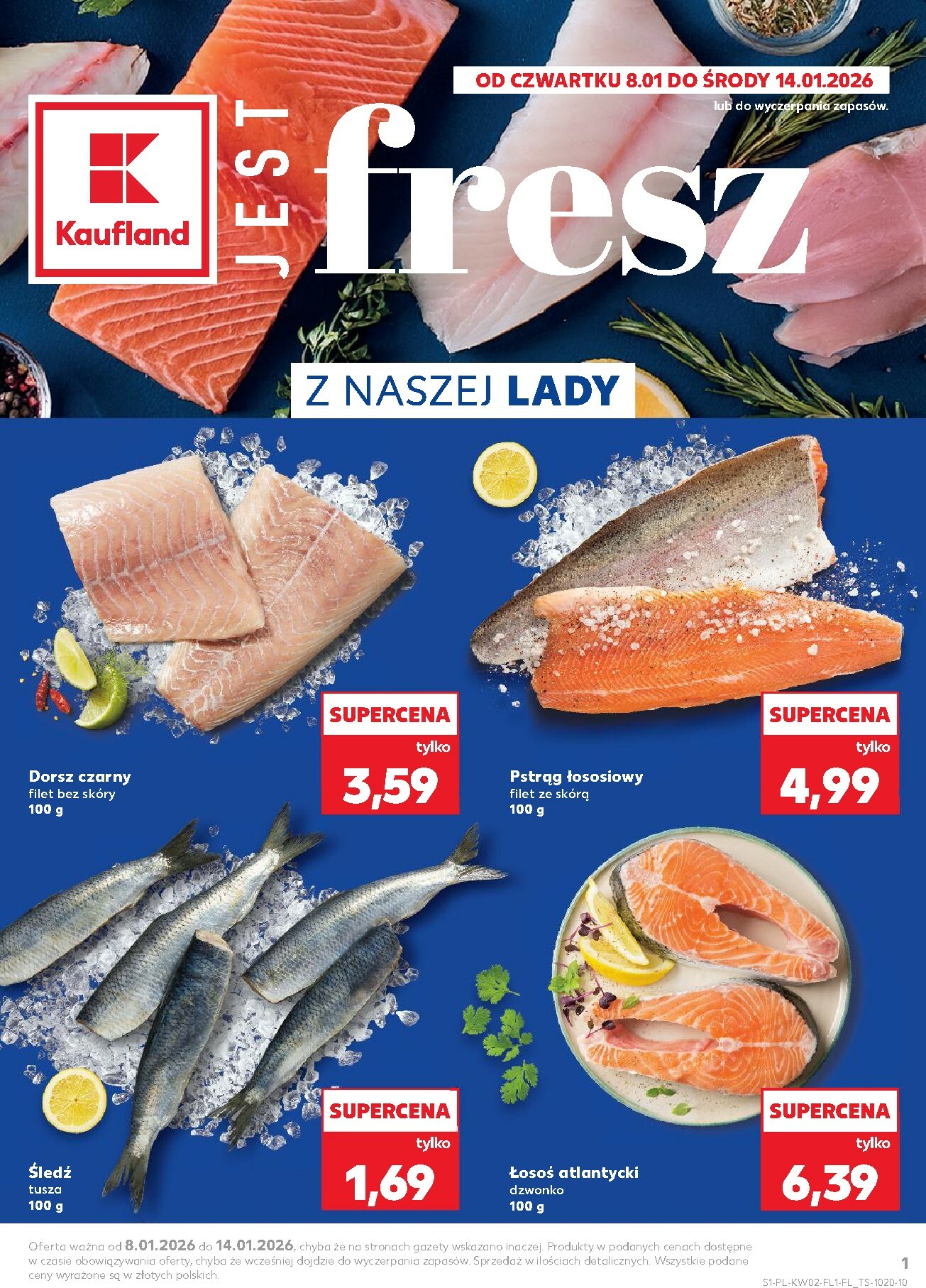 kaufland - Gazetka Kaufland - Fresz - ważna od 08.01. do 14.01.