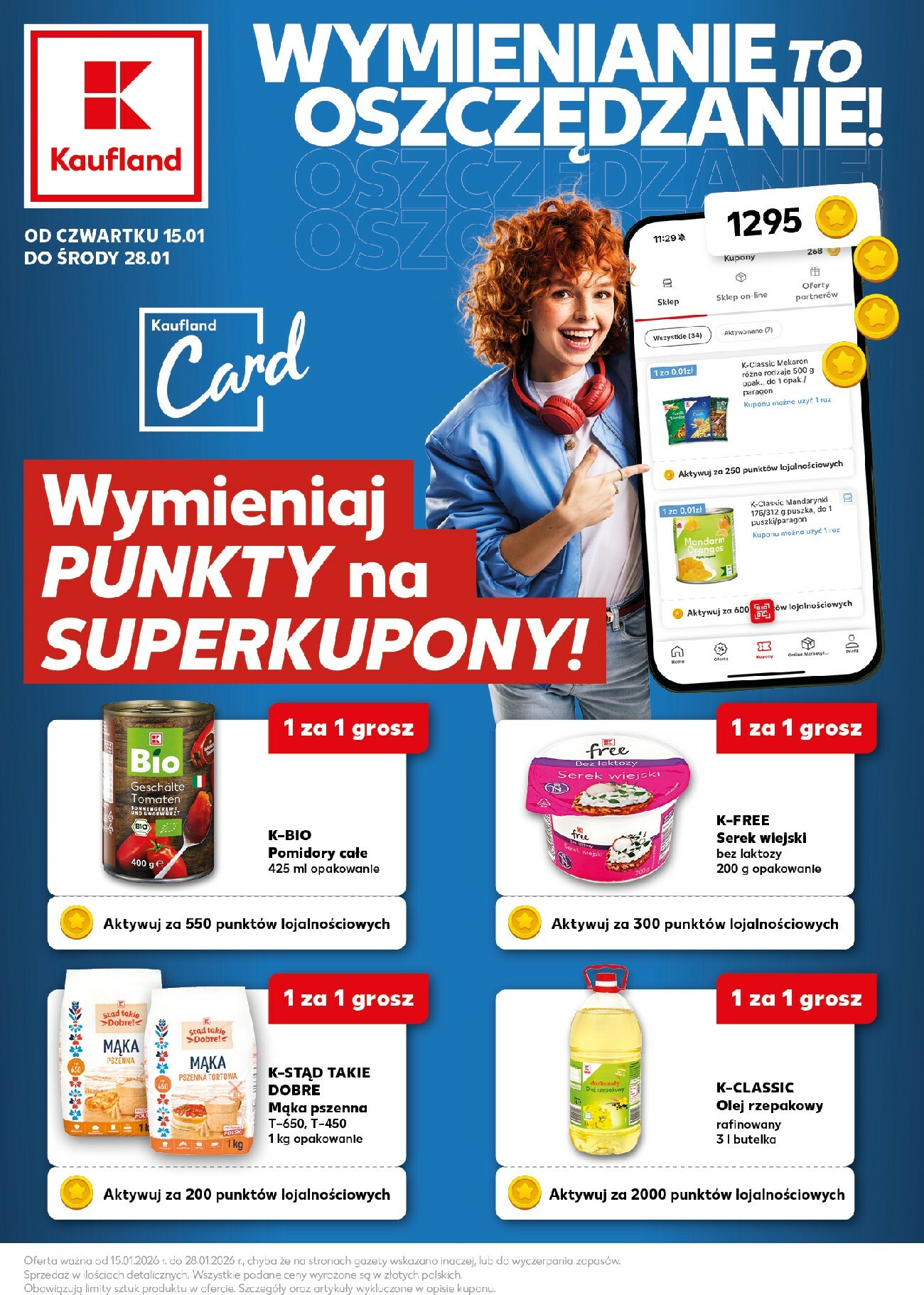 kaufland - Gazetka Kaufland - Superkupony - ważna od 15.01. do 28.01.