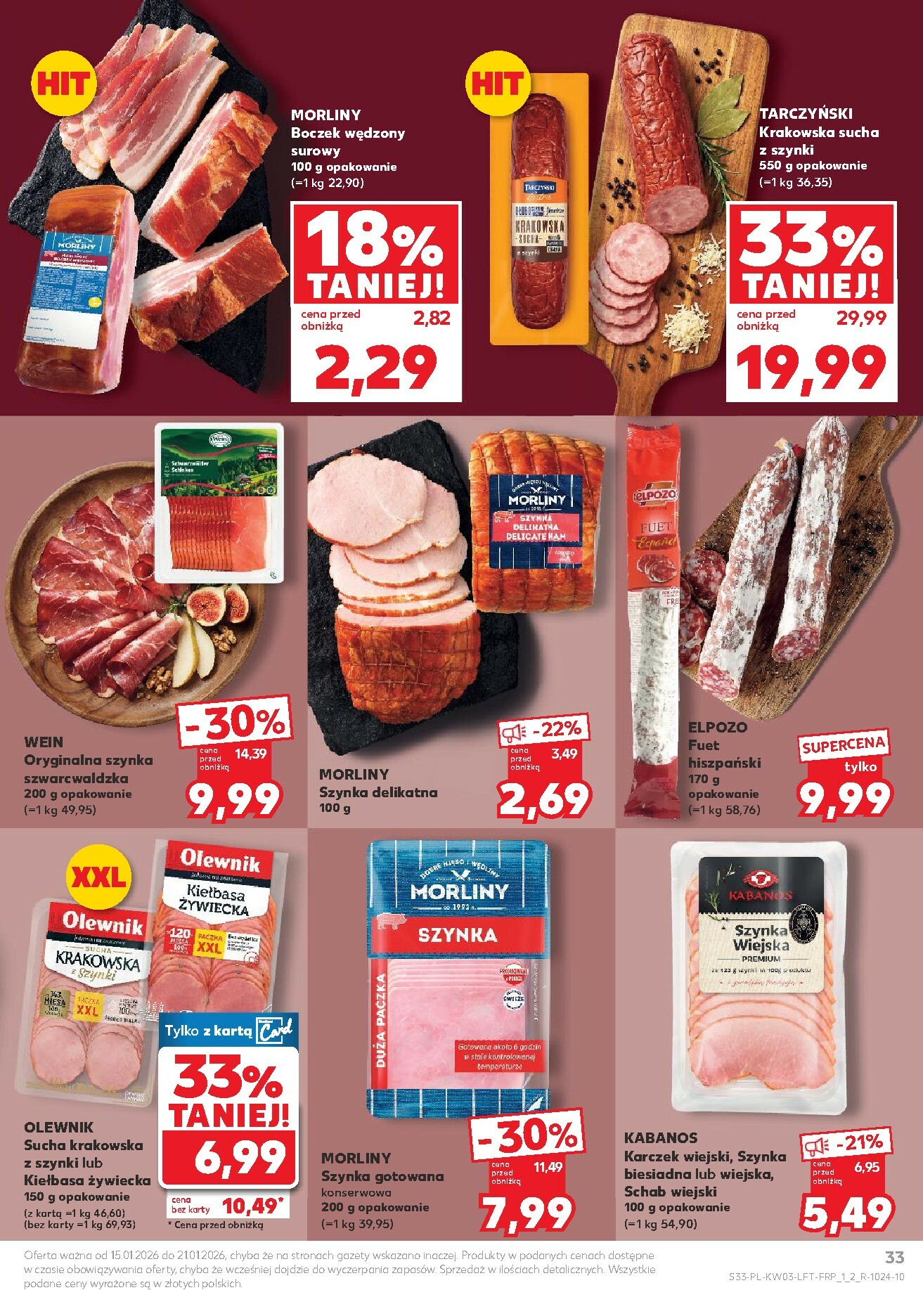 kaufland - Gazetka Kaufland - ważna od 15.01. do 21.01. - page: 33