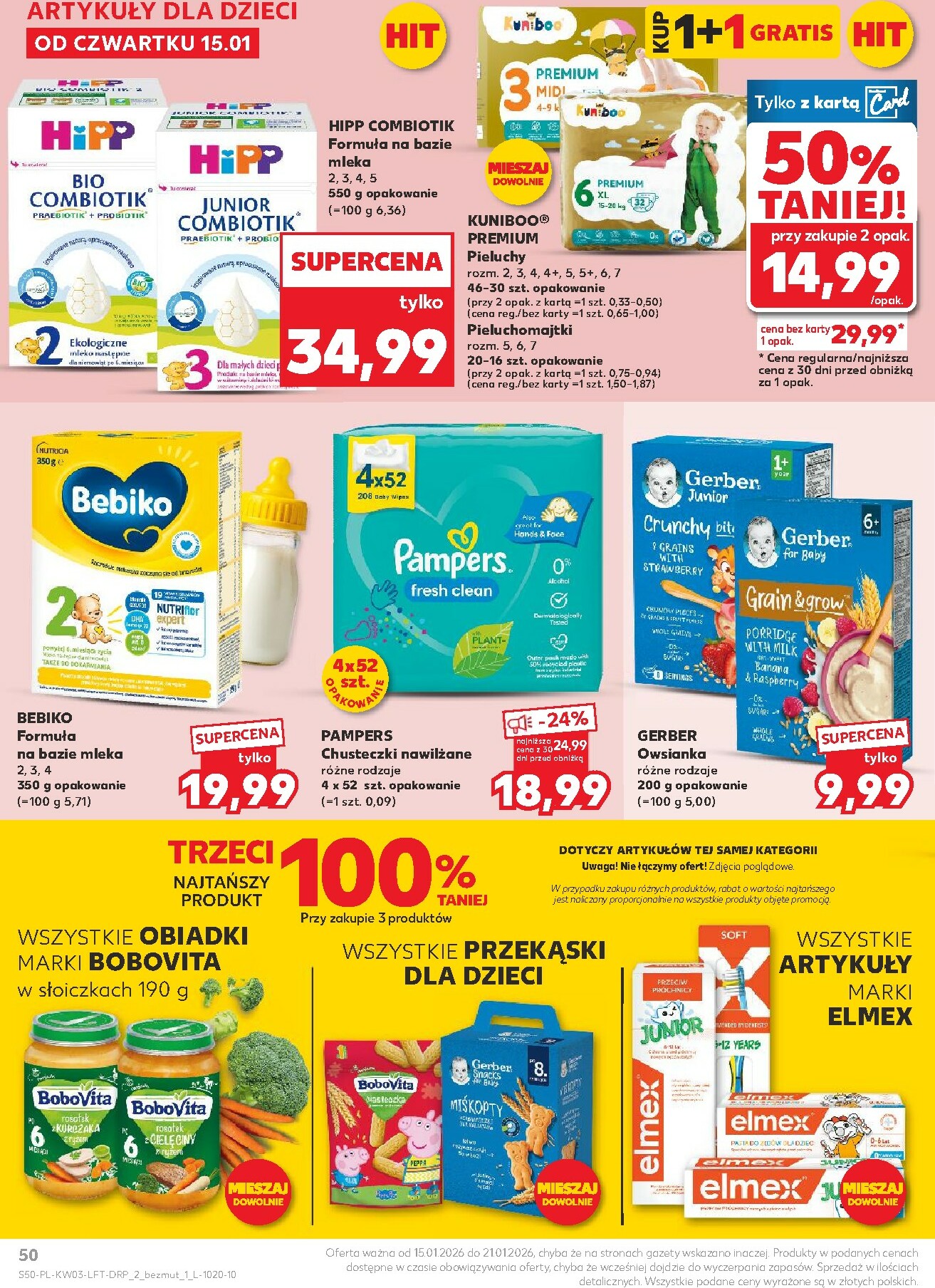 kaufland - Gazetka Kaufland - ważna od 15.01. do 21.01. - page: 50