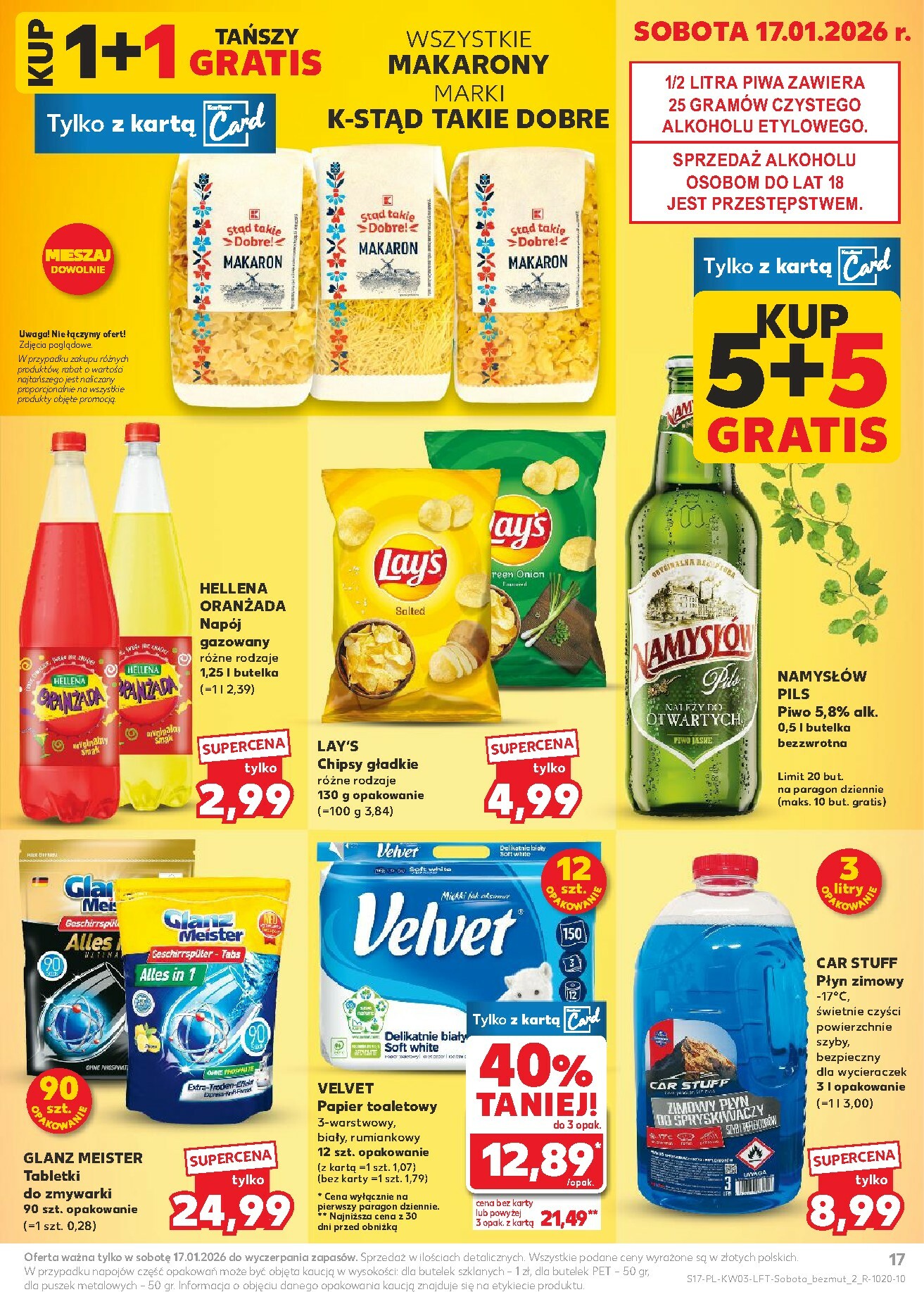 kaufland - Gazetka Kaufland - ważna od 15.01. do 21.01. - page: 17