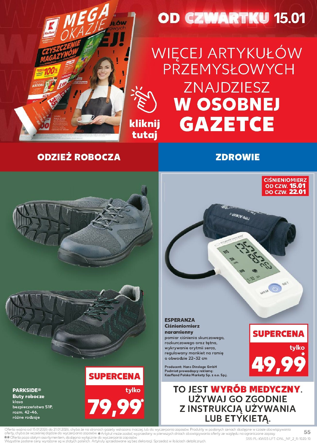 kaufland - Gazetka Kaufland - ważna od 15.01. do 21.01. - page: 55