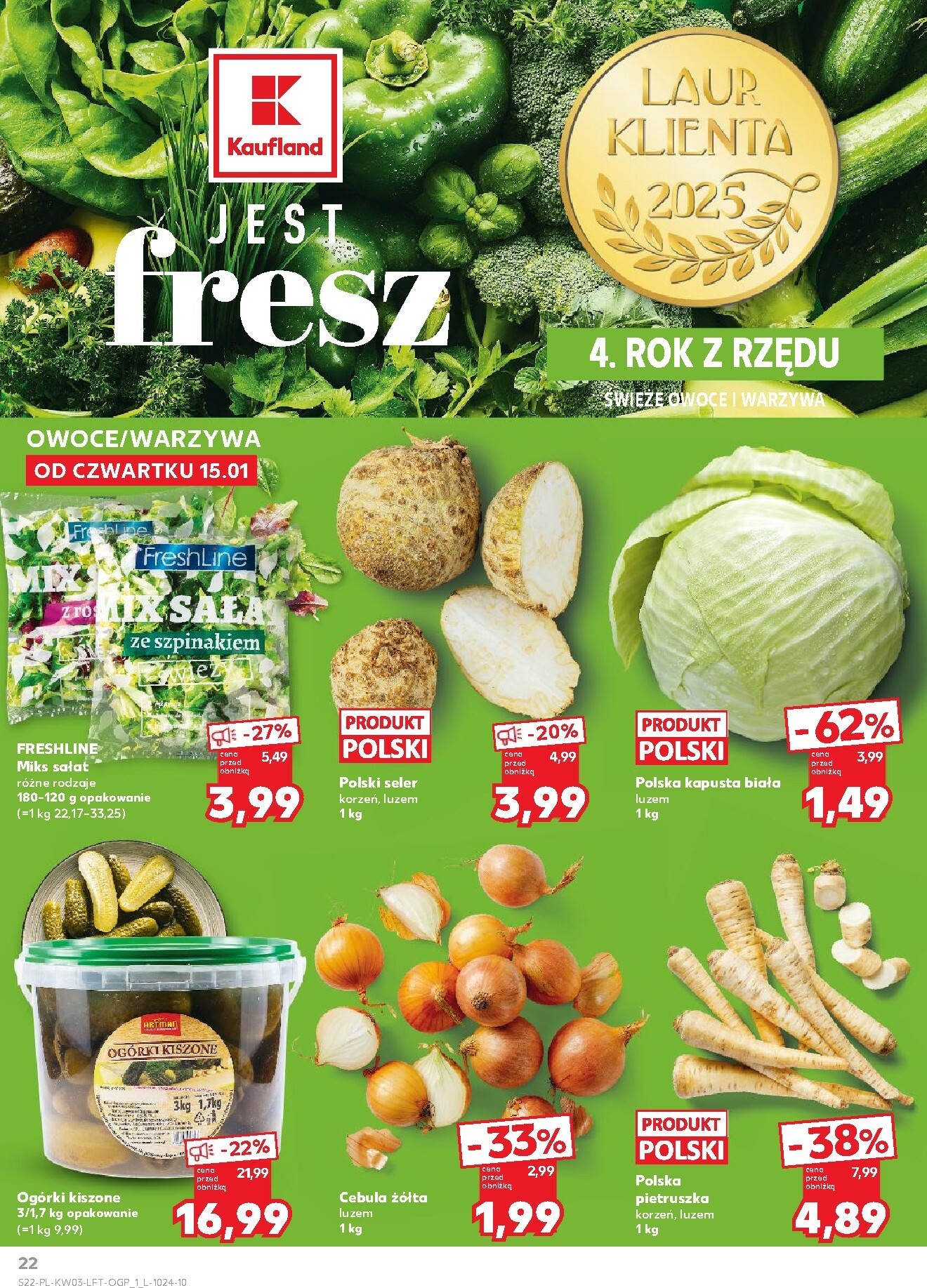 kaufland - Gazetka Kaufland - ważna od 15.01. do 21.01. - page: 22