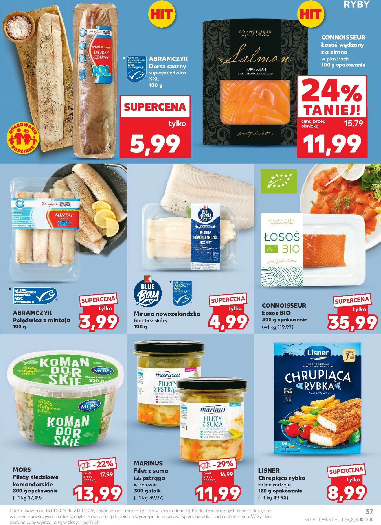 kaufland - Gazetka Kaufland - ważna od 15.01. do 21.01. - page: 37