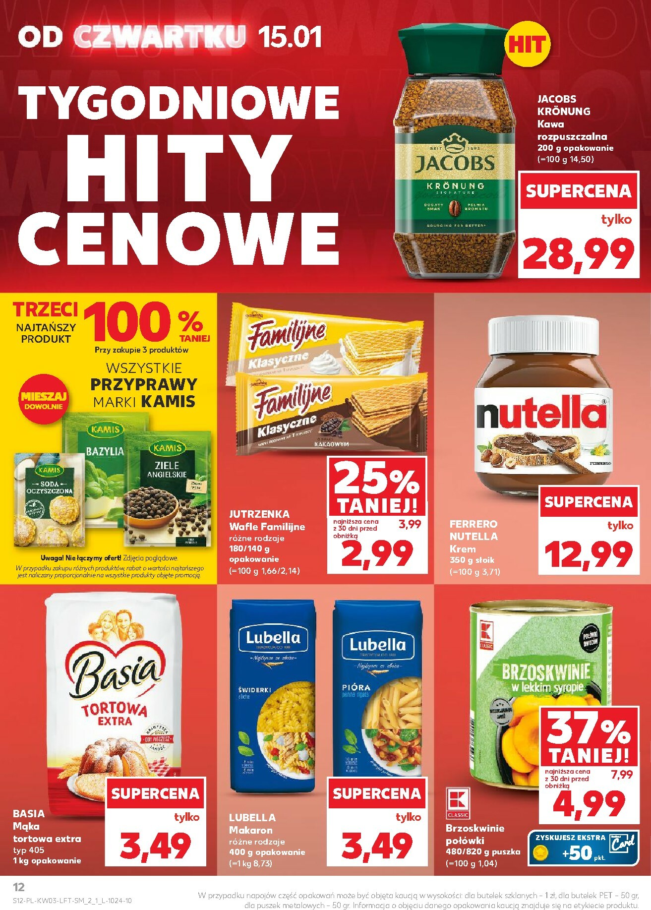 kaufland - Gazetka Kaufland - ważna od 15.01. do 21.01. - page: 12