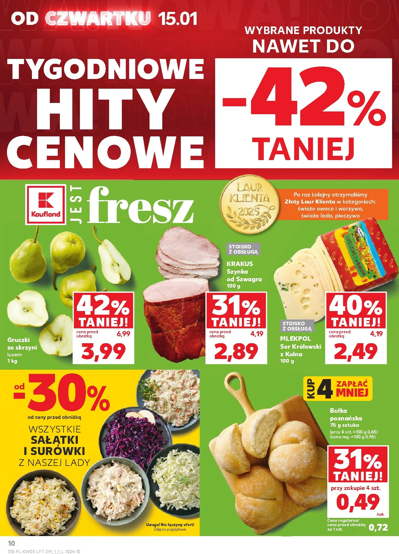 kaufland - Gazetka Kaufland - ważna od 15.01. do 21.01. - page: 10