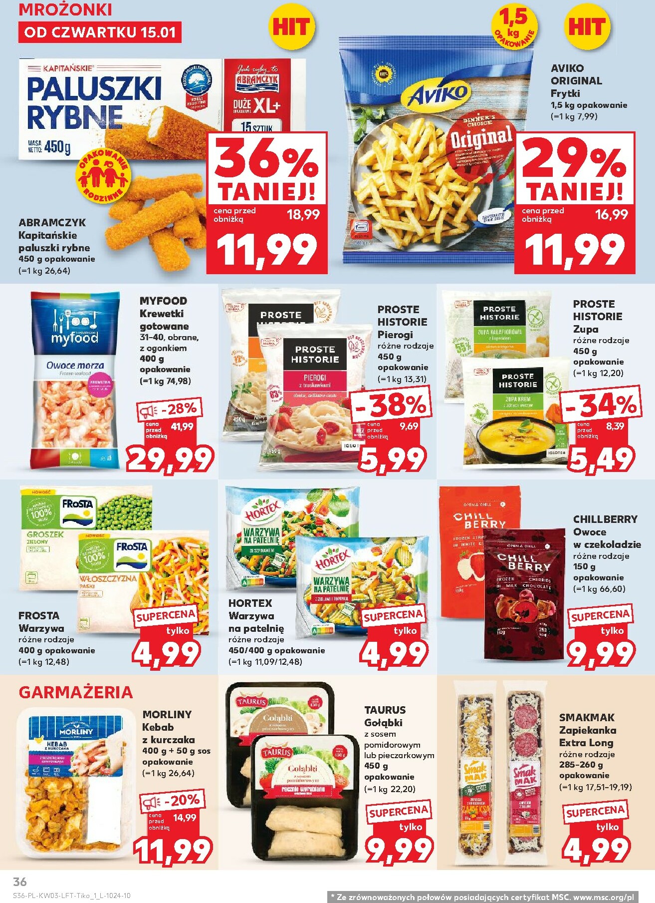 kaufland - Gazetka Kaufland - ważna od 15.01. do 21.01. - page: 36