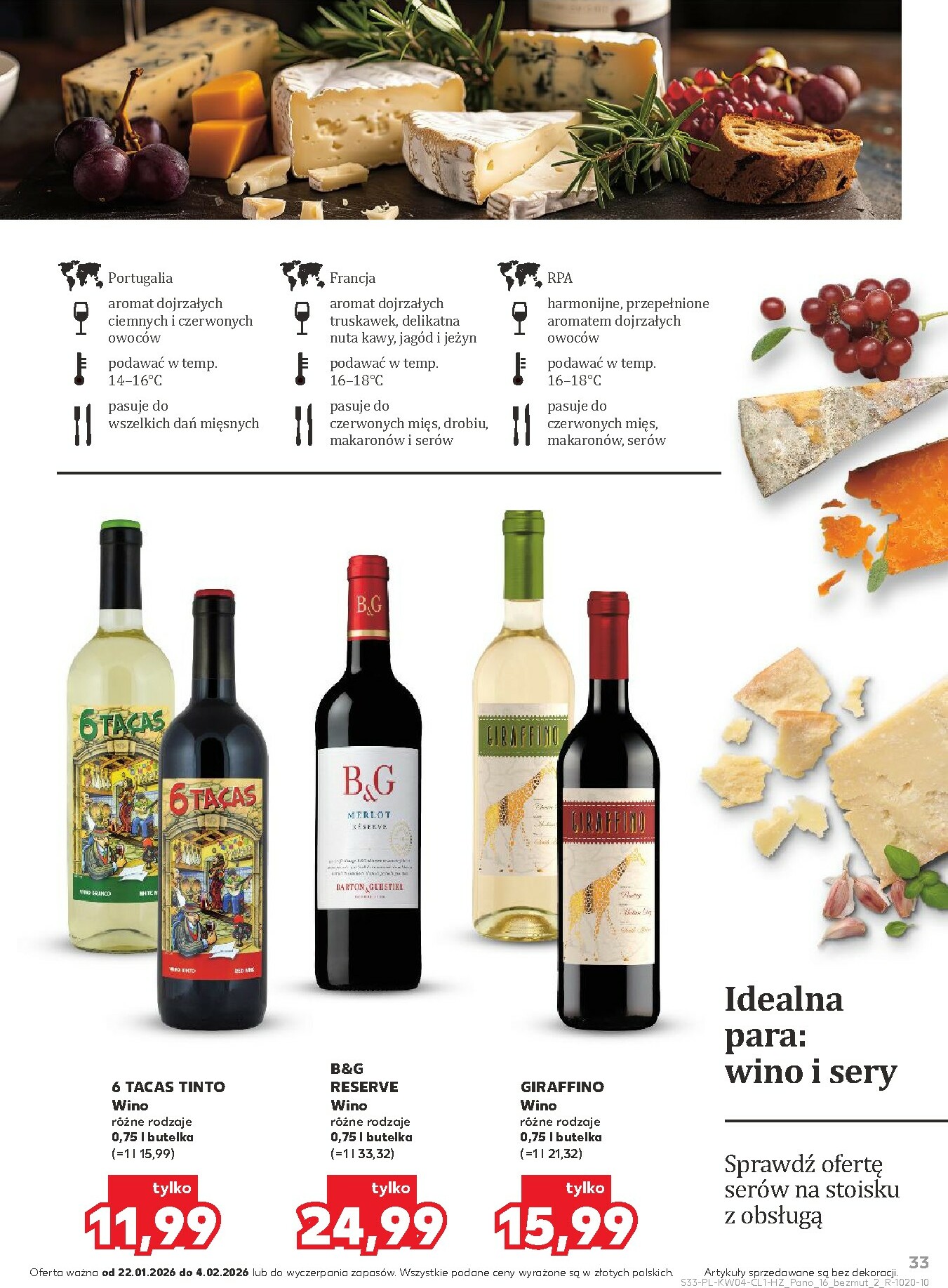 kaufland - Gazetka Kaufland - Barek - ważna od 22.01. do 04.02. - page: 33