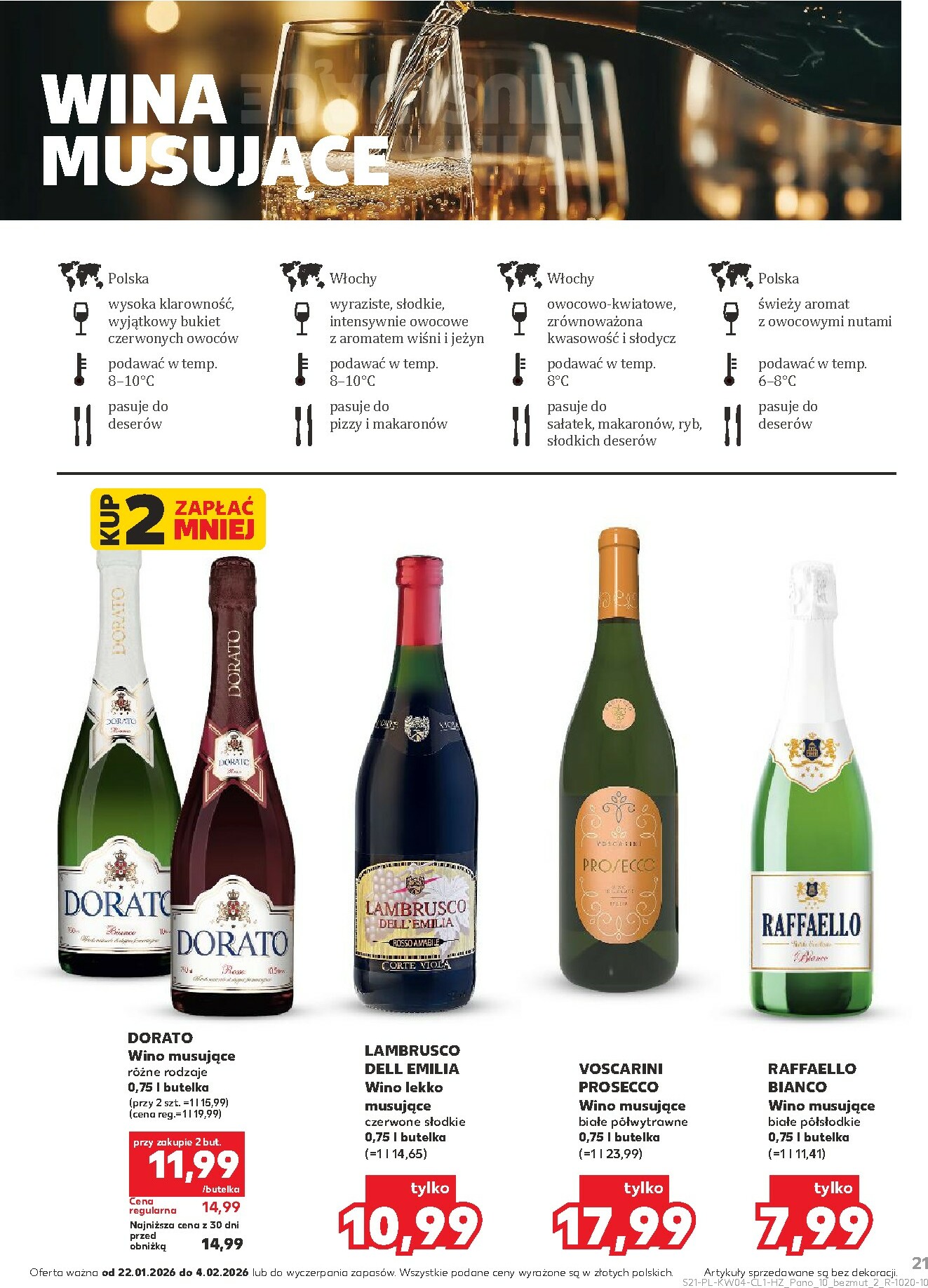 kaufland - Gazetka Kaufland - Barek - ważna od 22.01. do 04.02. - page: 21