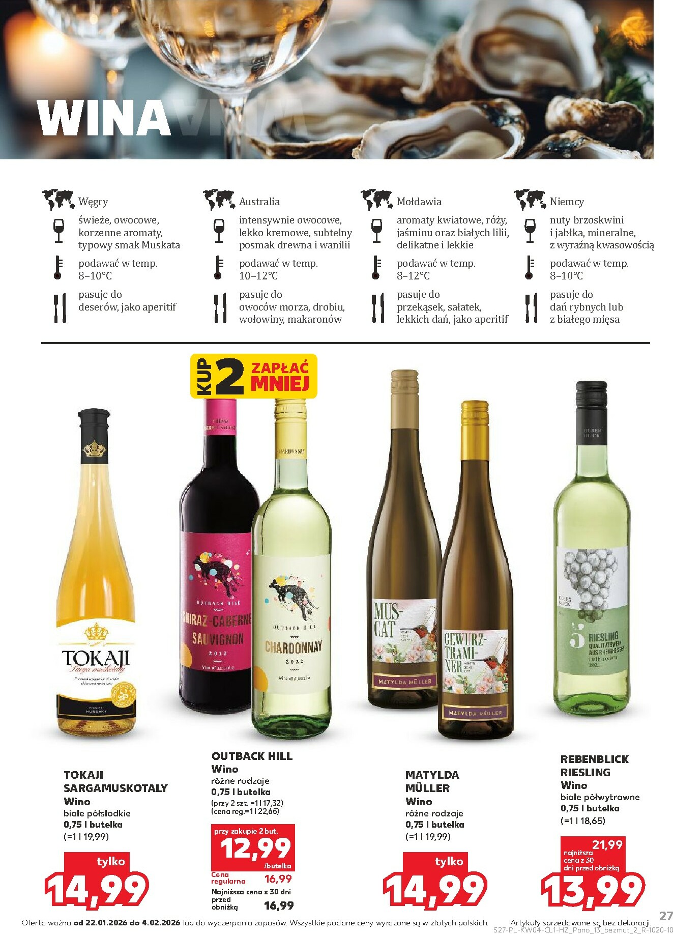 kaufland - Gazetka Kaufland - Barek - ważna od 22.01. do 04.02. - page: 27