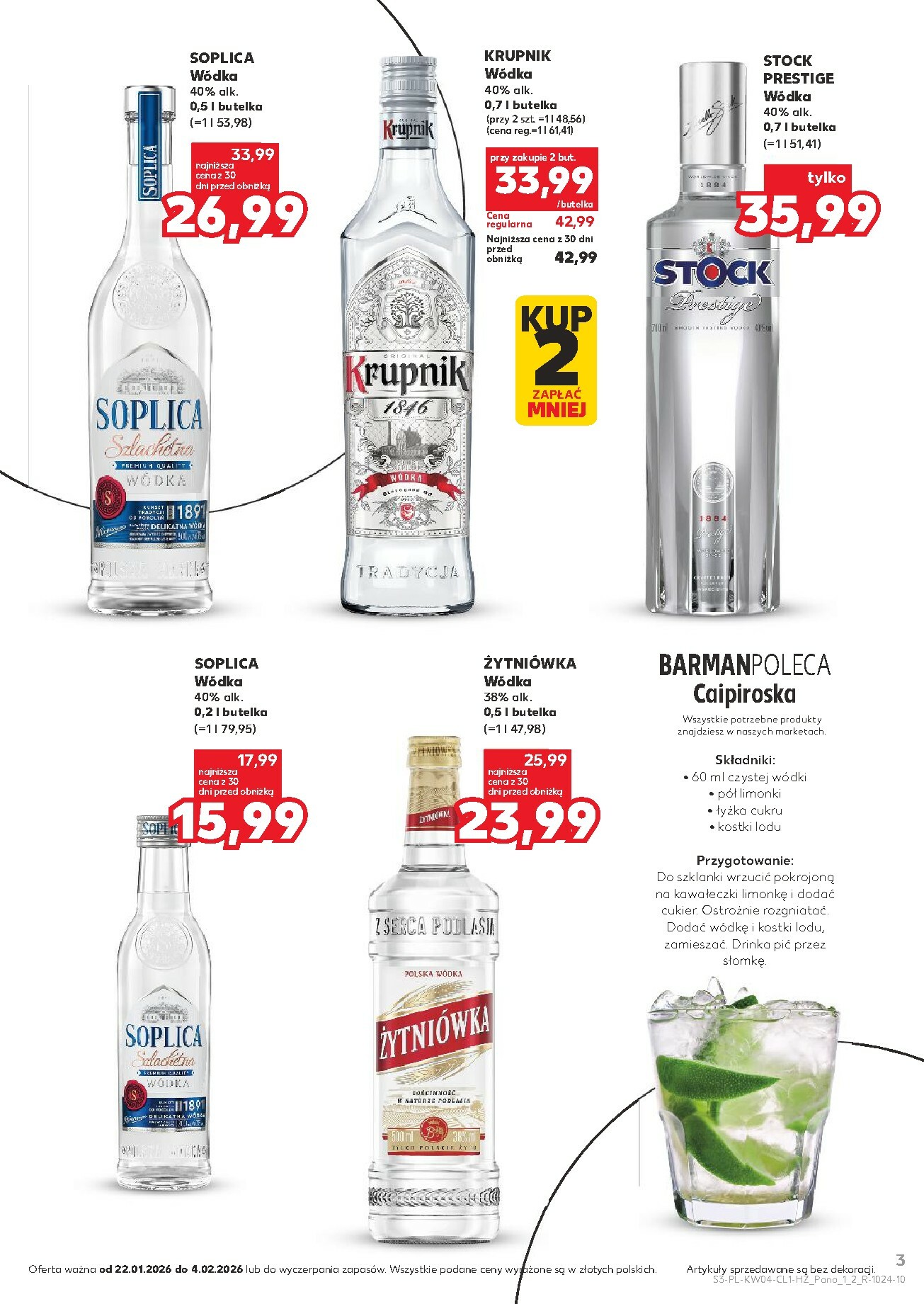 kaufland - Gazetka Kaufland - Barek - ważna od 22.01. do 04.02. - page: 3
