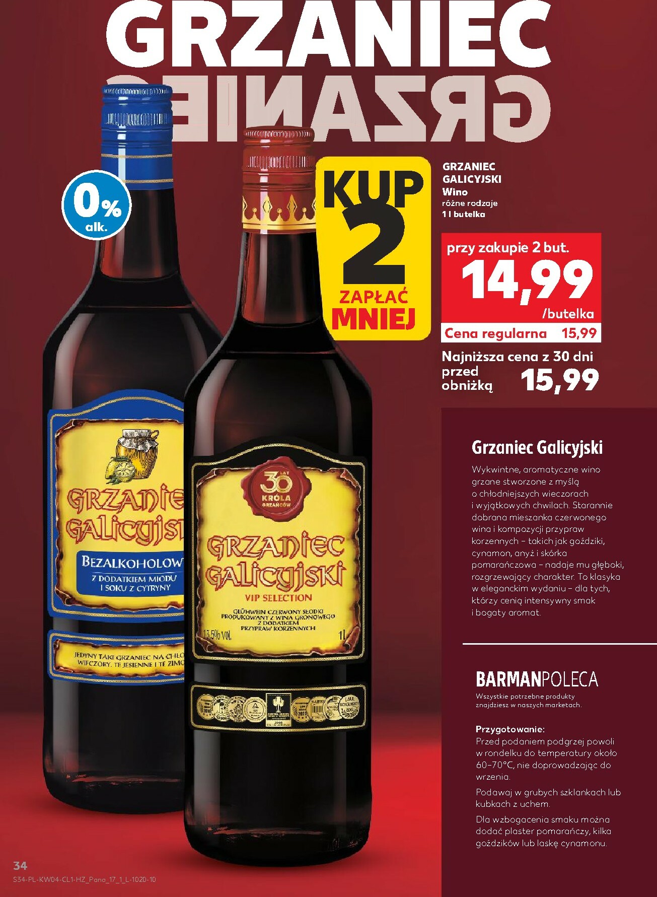 kaufland - Gazetka Kaufland - Barek - ważna od 22.01. do 04.02. - page: 34