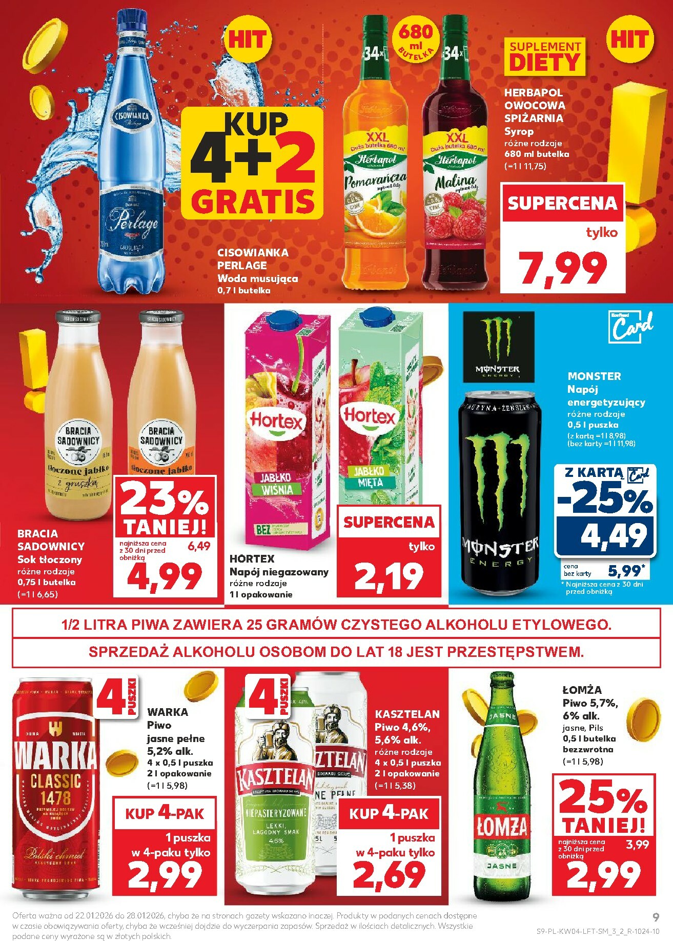 kaufland - Gazetka Kaufland - ważna od 22.01. do 28.01. - page: 9