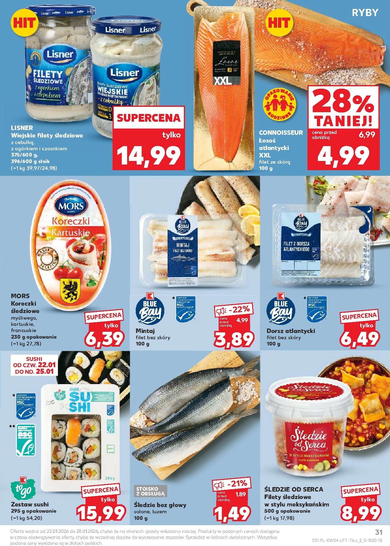 kaufland - Gazetka Kaufland - ważna od 22.01. do 28.01. - page: 31