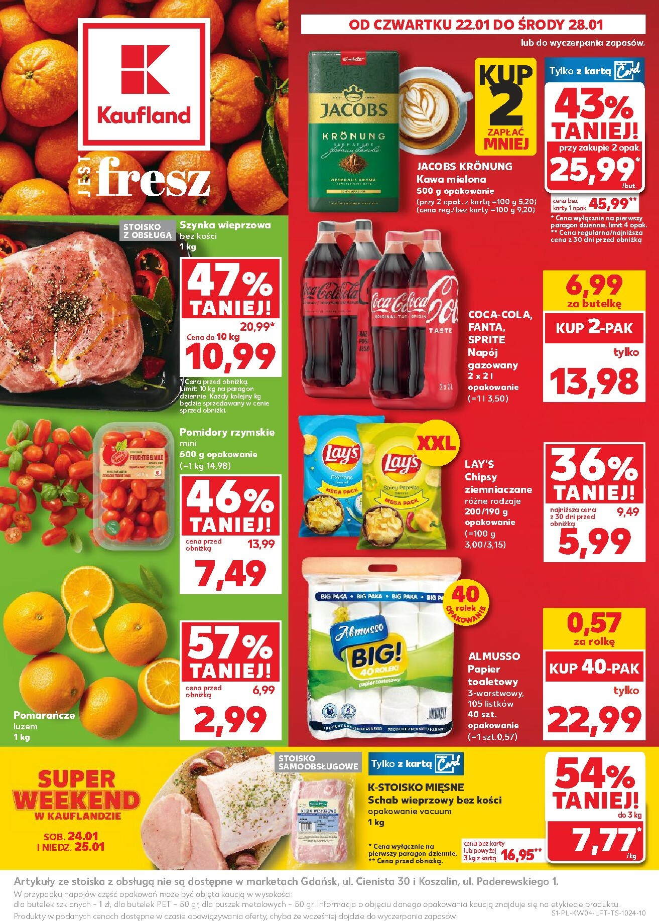kaufland - Gazetka Kaufland - ważna od 22.01. do 28.01.