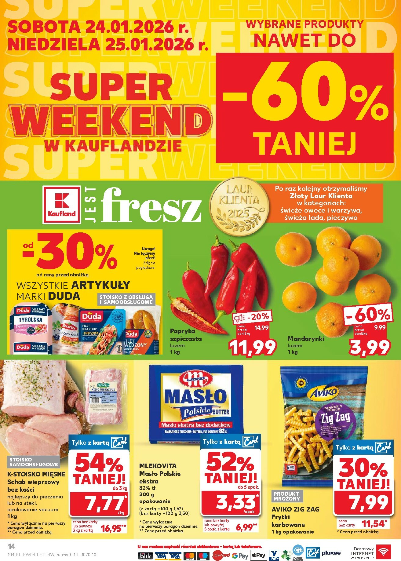 kaufland - Gazetka Kaufland - ważna od 22.01. do 28.01. - page: 14