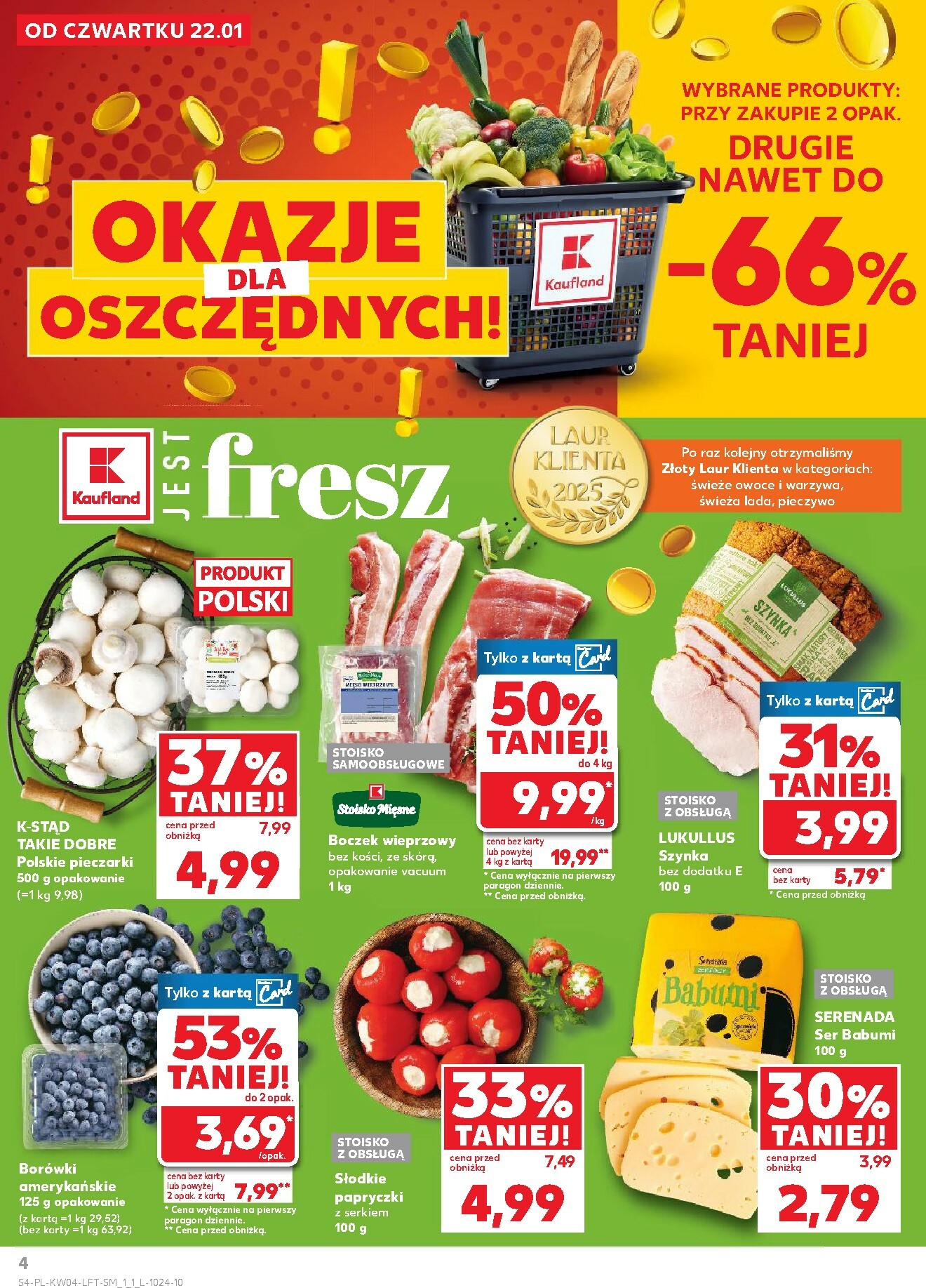 kaufland - Gazetka Kaufland - ważna od 22.01. do 28.01. - page: 4