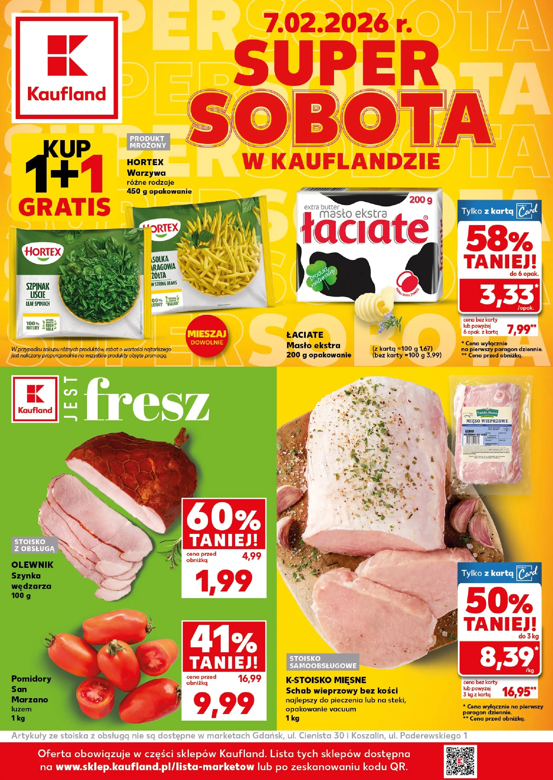 kaufland - Gazetka Kaufland - Super Sobota - ważna od 07.02.2026 - 07.02.2026 - page: 1