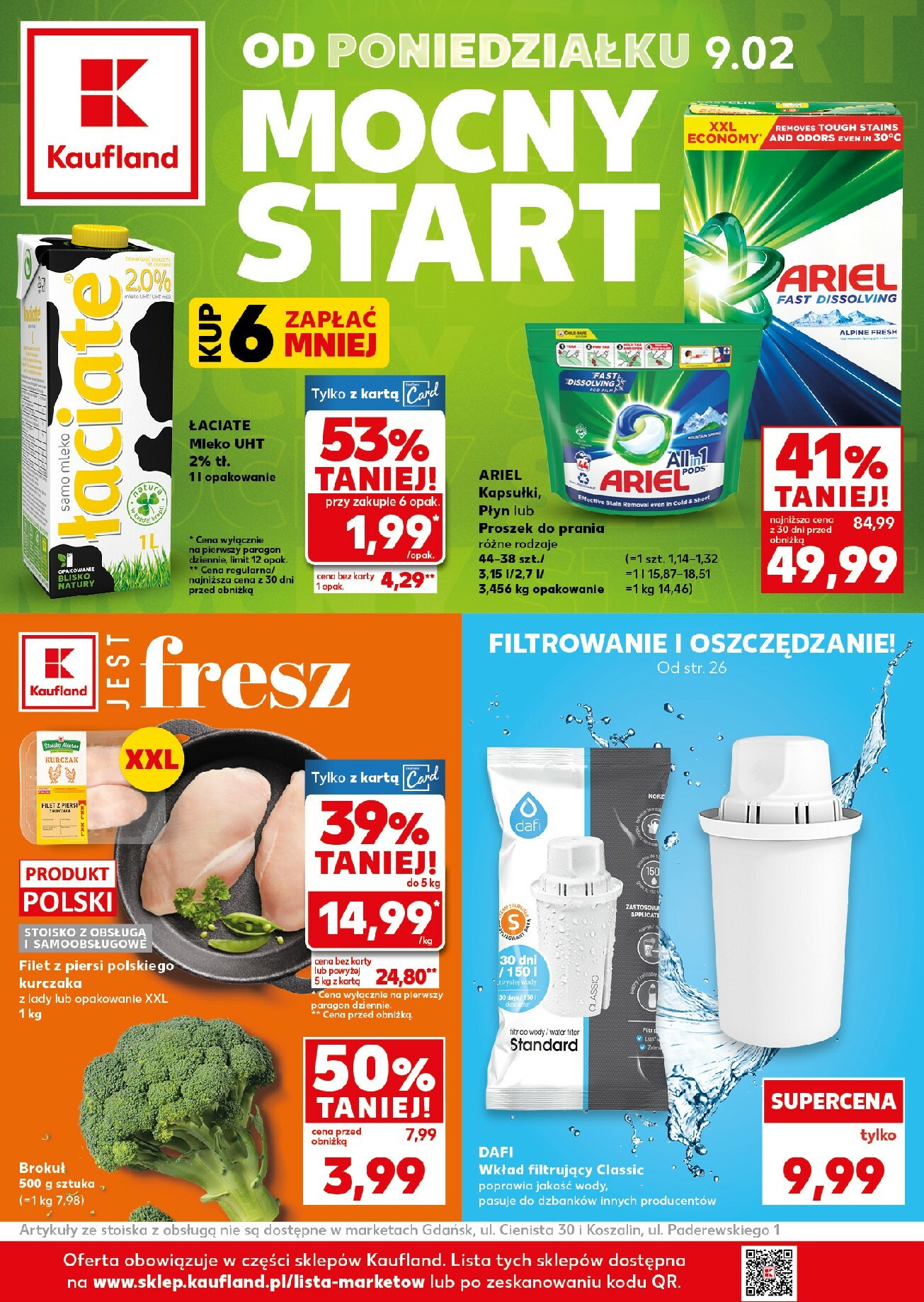 kaufland - Gazetka Kaufland - Mocny start - ważna od 09.02.2026 do 10.02.2026
