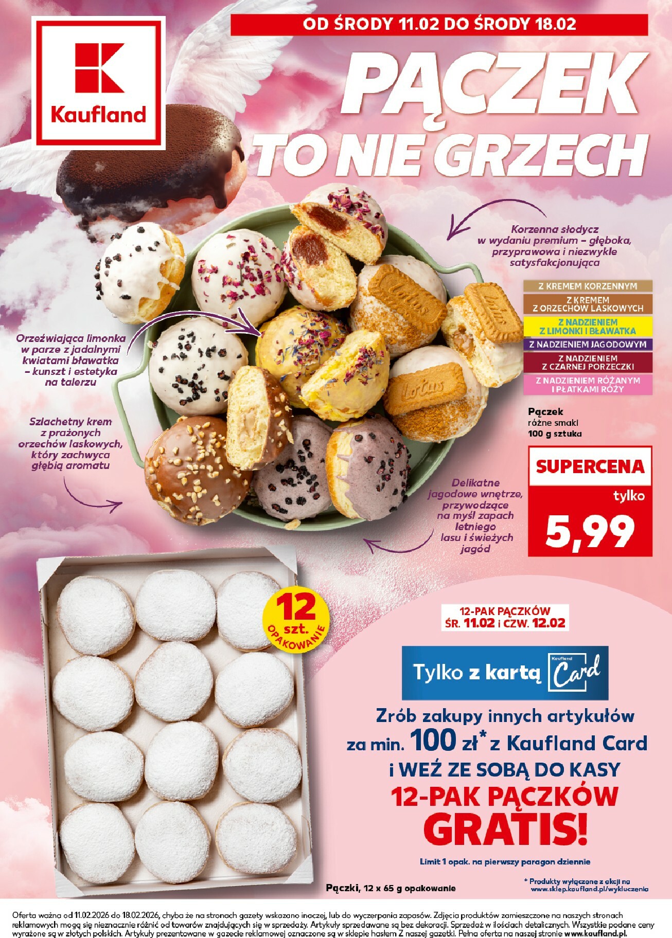 kaufland - Gazetka Kaufland - Katalog Pączki - ważna od 11.02.2026 do 18.02.2026 - page: 1