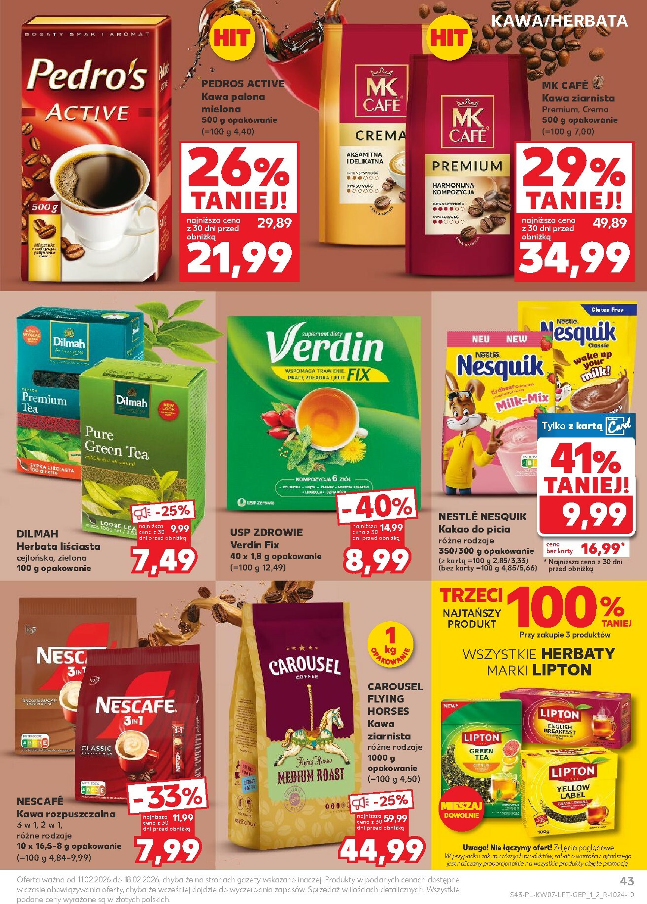 kaufland - Gazetka Kaufland - ważna od 11.02.2026 do 18.02.2026 - page: 43