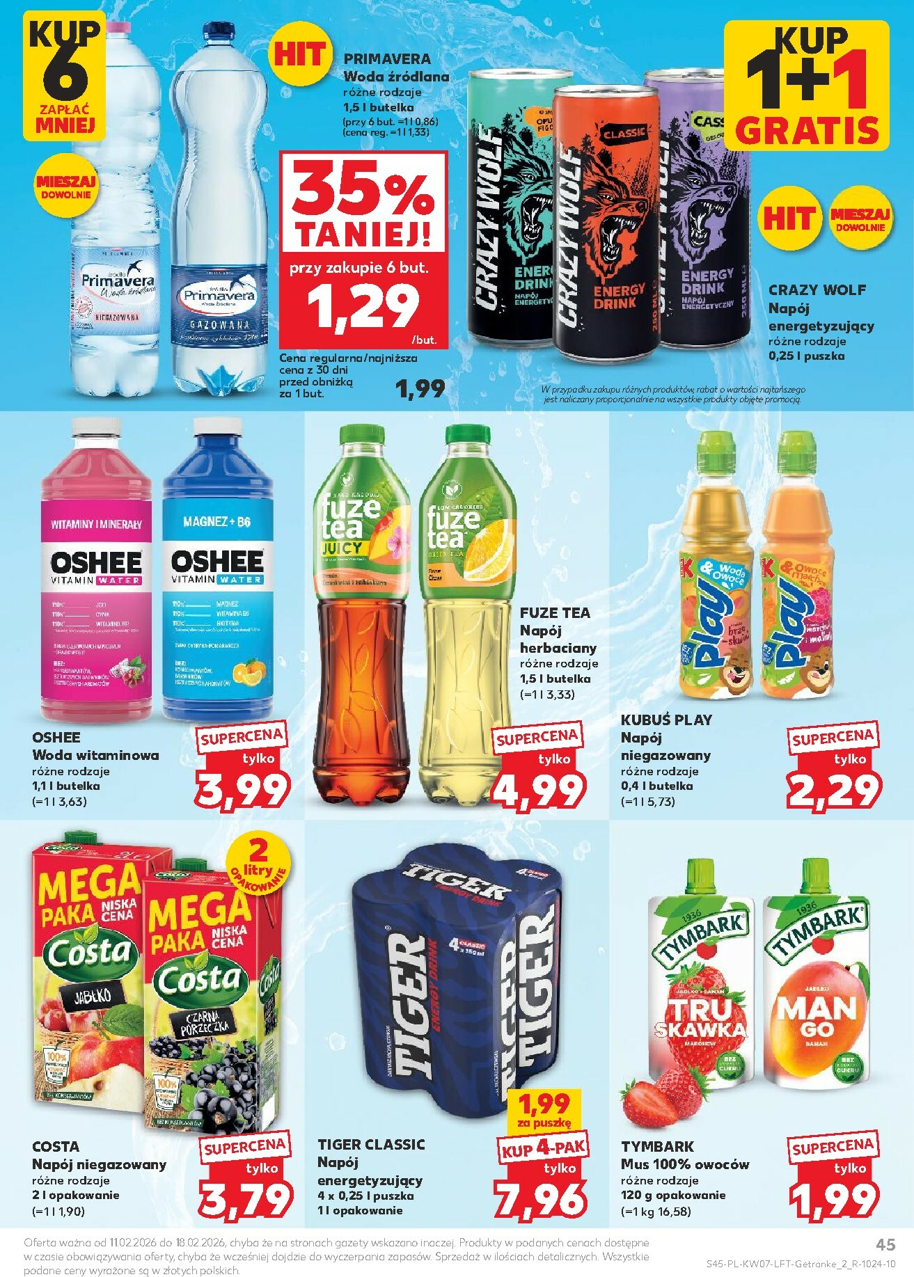 kaufland - Gazetka Kaufland - ważna od 11.02.2026 do 18.02.2026 - page: 45