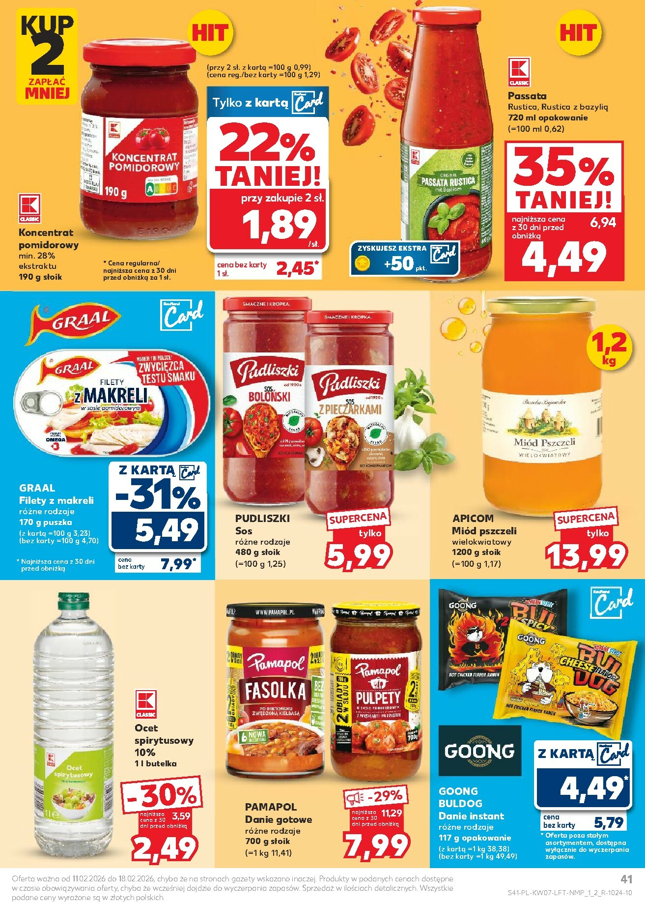 kaufland - Gazetka Kaufland - ważna od 11.02.2026 do 18.02.2026 - page: 41