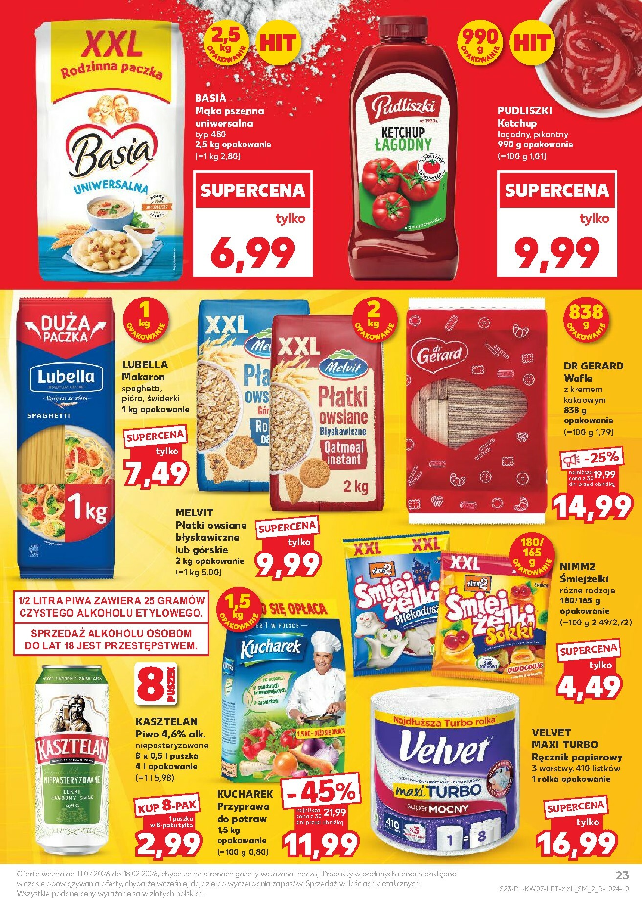 kaufland - Gazetka Kaufland - ważna od 11.02.2026 do 18.02.2026 - page: 23