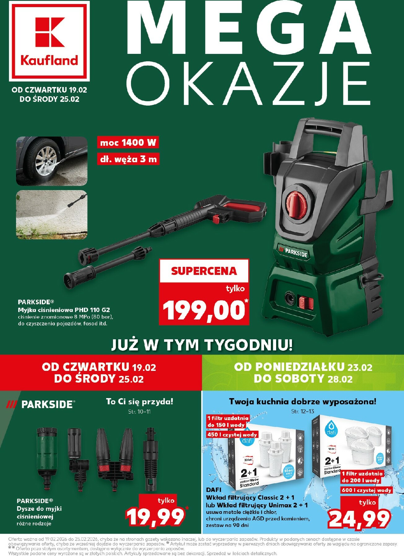 kaufland - Gazetka Kaufland - Mega Okazje - ważna od 19.02.2026 do 25.02.2026