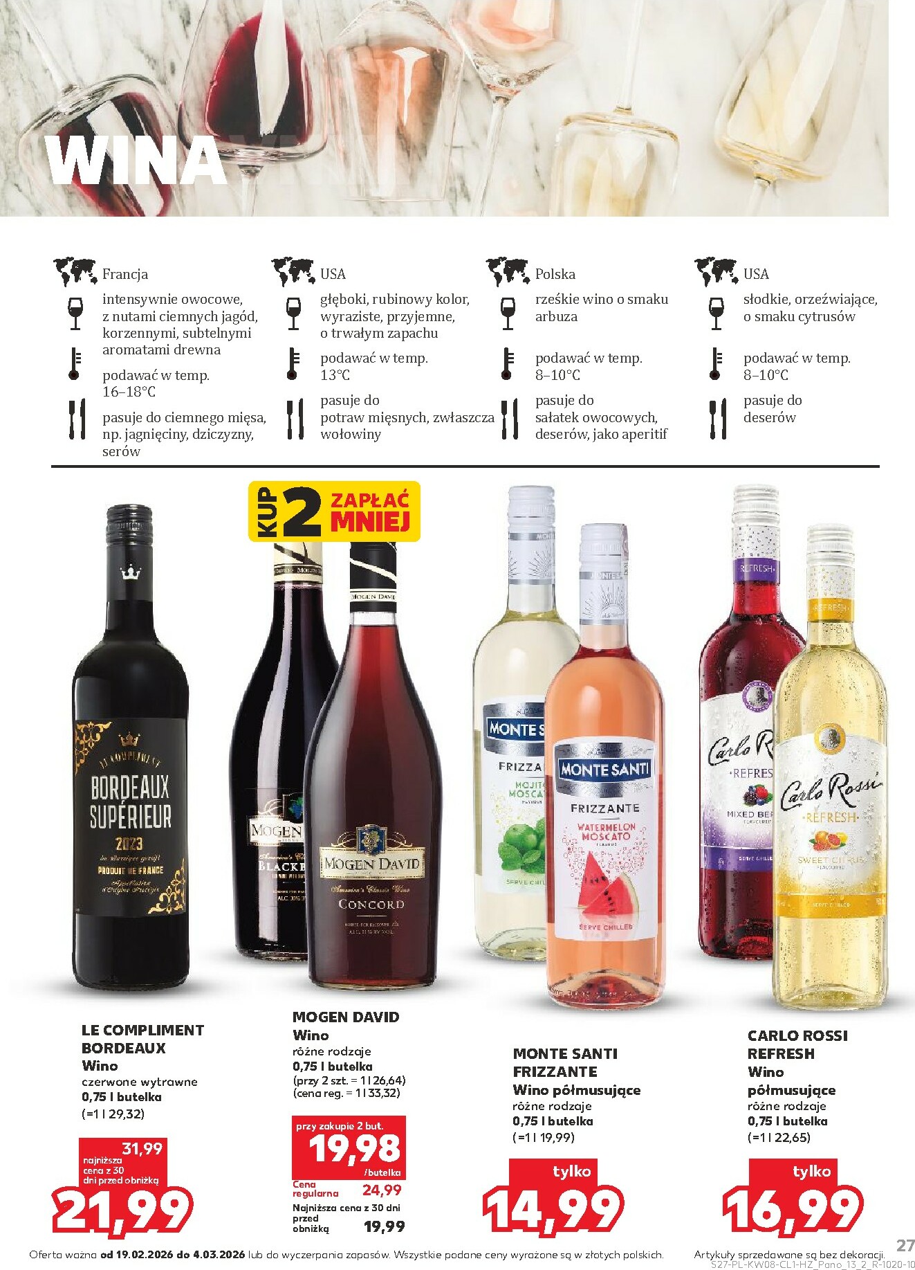 kaufland - Gazetka Kaufland - Barek - ważna od 19.02.2026 do 04.03.2026 - page: 27