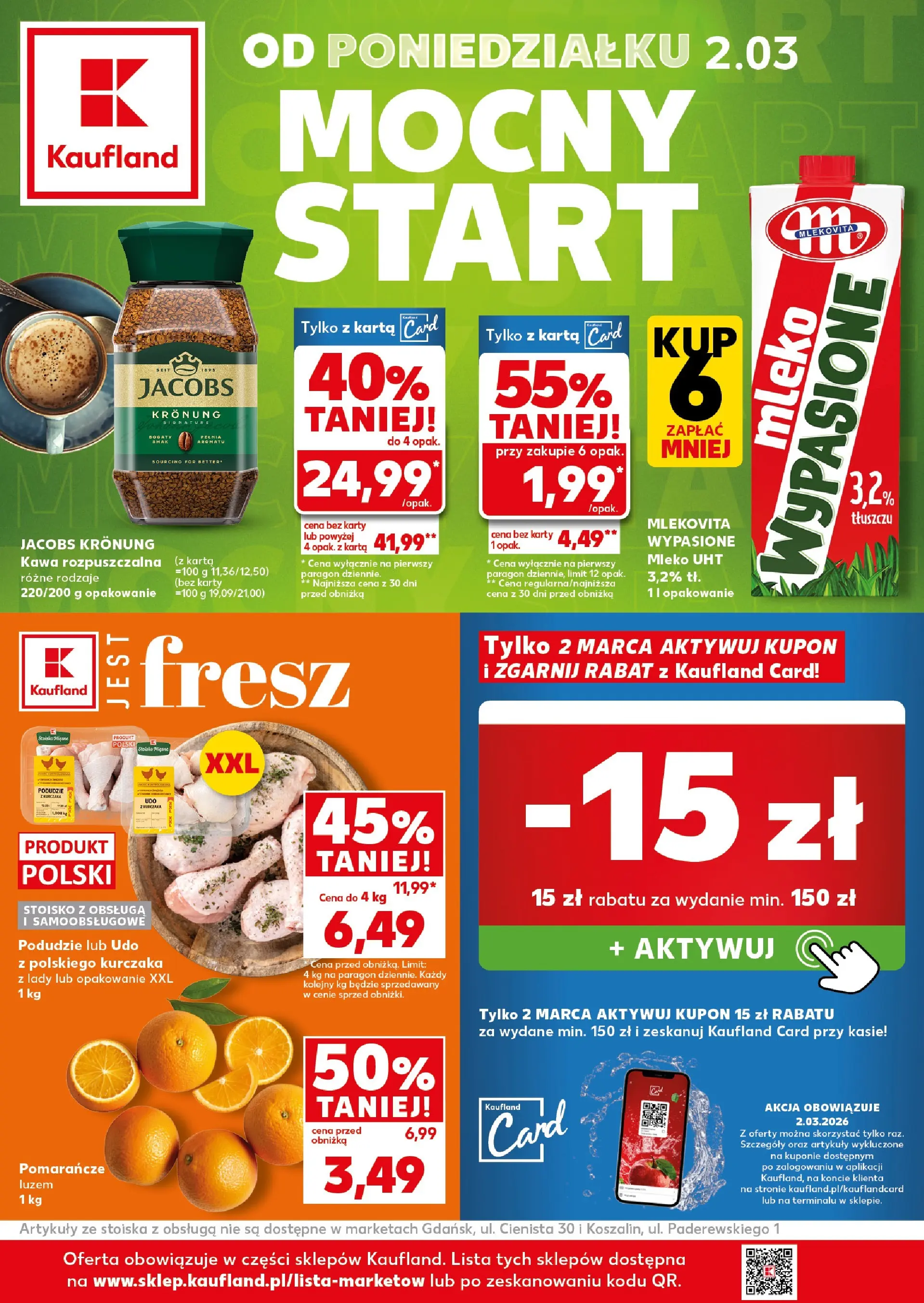 kaufland - Gazetka Kaufland - Mocny start - ważna od 02.03.2026 do 04.03.2026