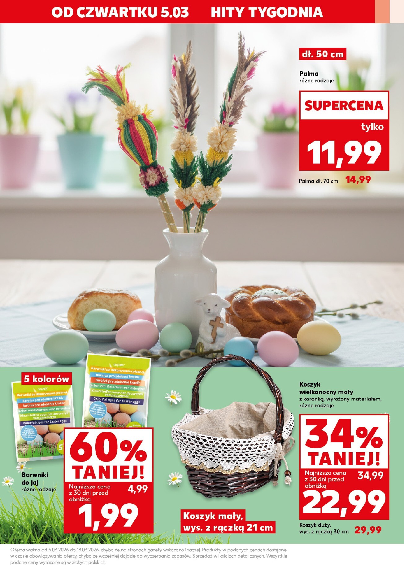 kaufland - Gazetka Kaufland - Mega okazje - ważna od 05.03.2026 do 18.03.2026 - page: 3